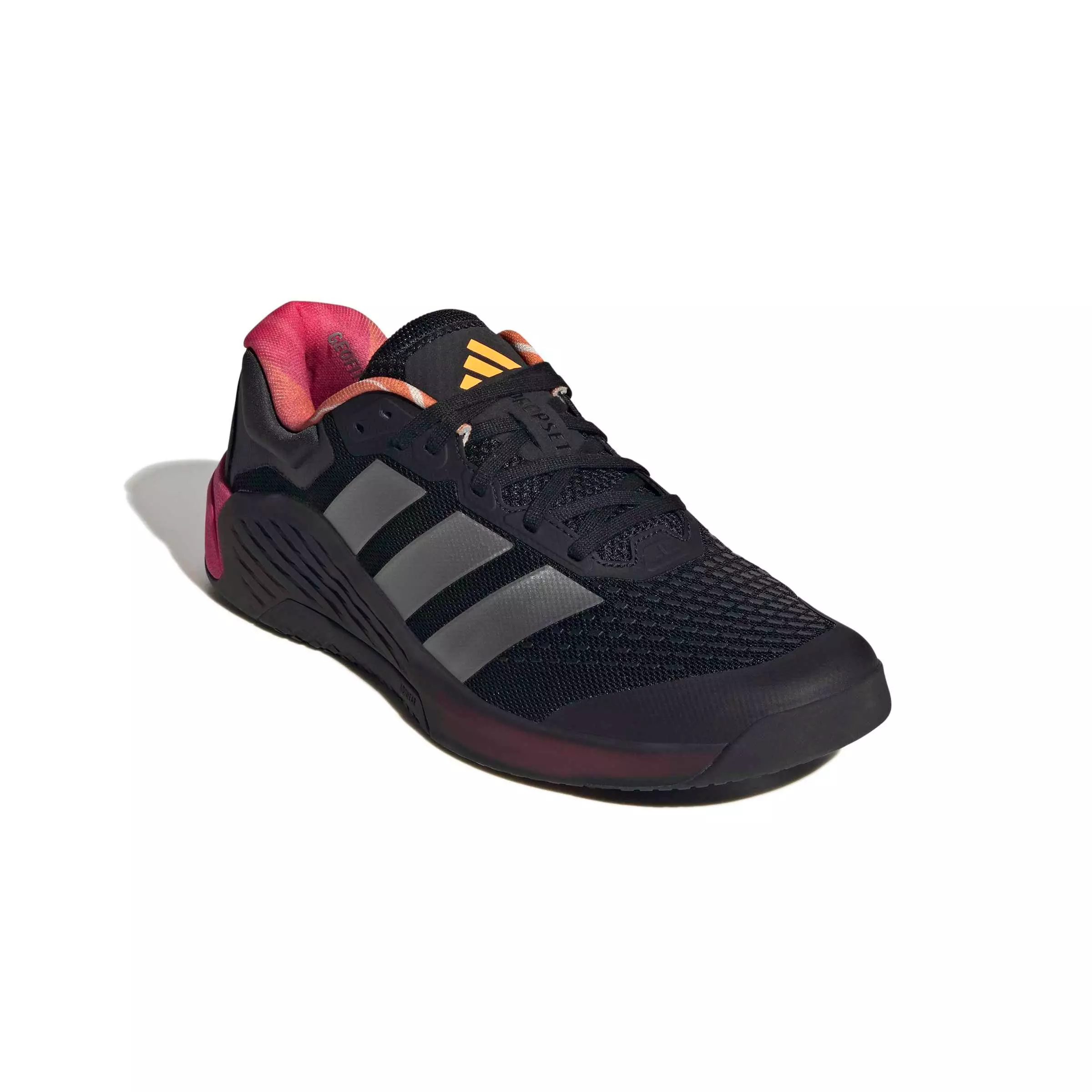 adidas Dropset 4 "Core Black/Iron Metallic/Shock Pink" Men's Training Shoe - BLACK/IRON/PINK