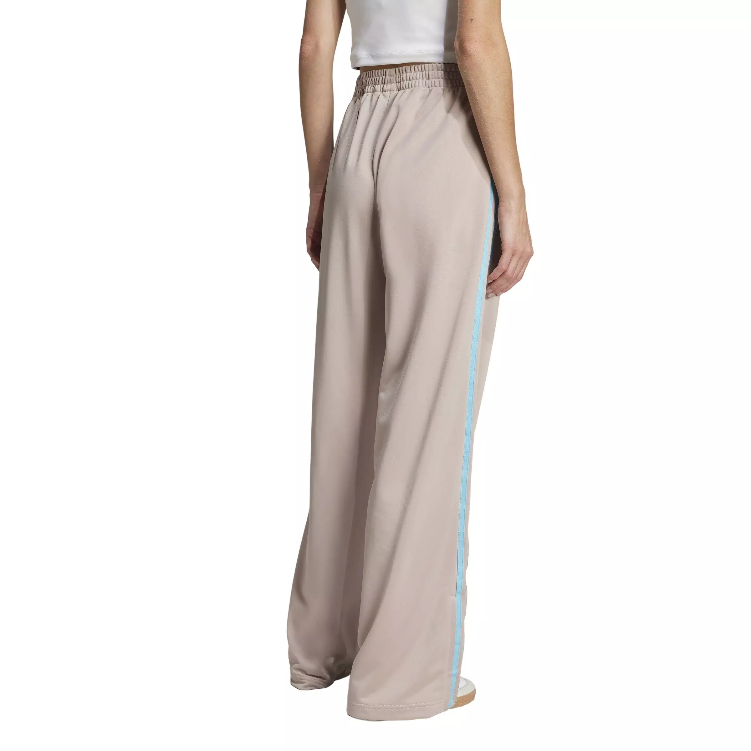 adidas Originals Women's Adicolor Classic Firebird Loose Track Tracksuit Bottoms -Beige