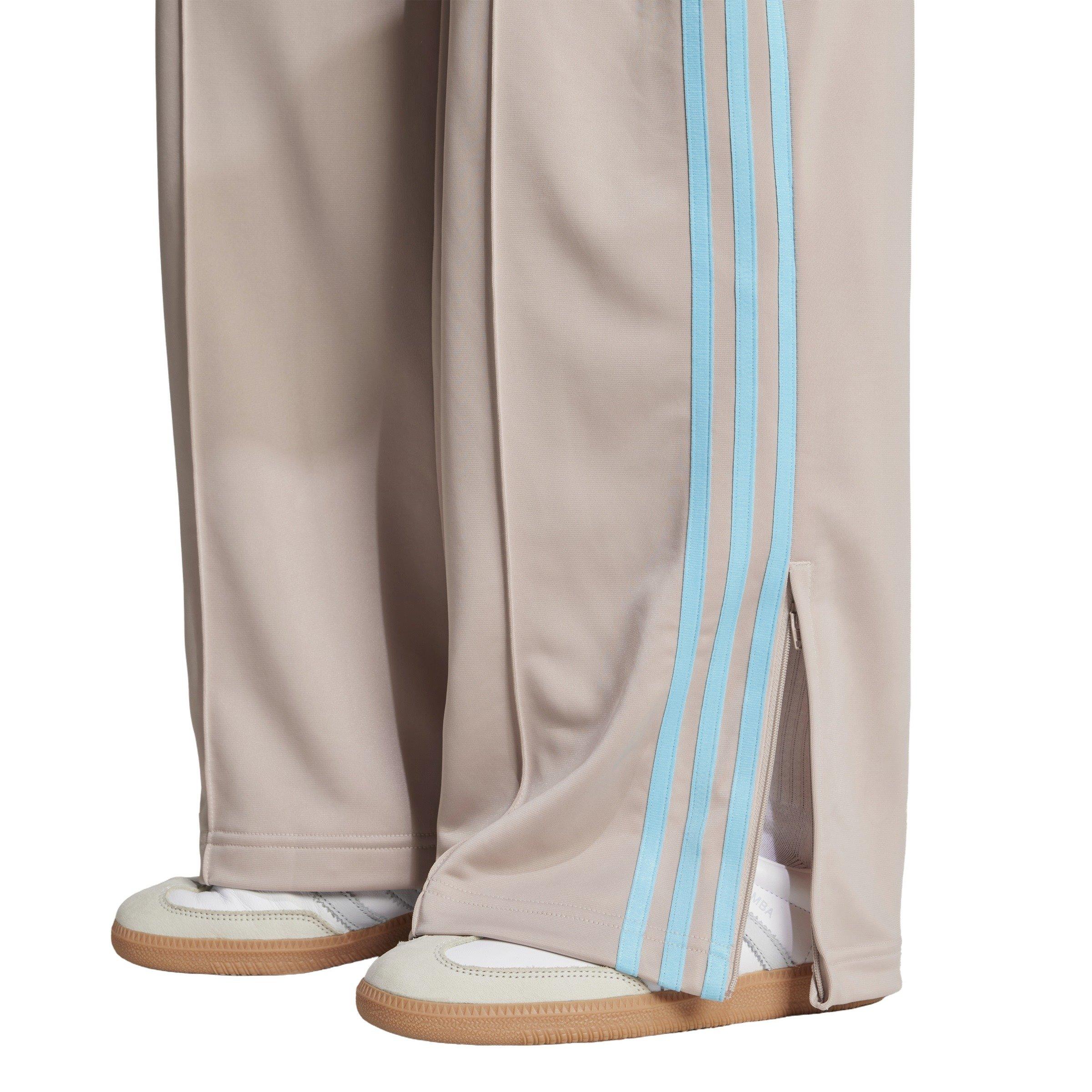 adidas Originals Women's Adicolor Classic Firebird Loose Track Tracksuit Bottoms -Beige - BEIGE Thumbnail View 4