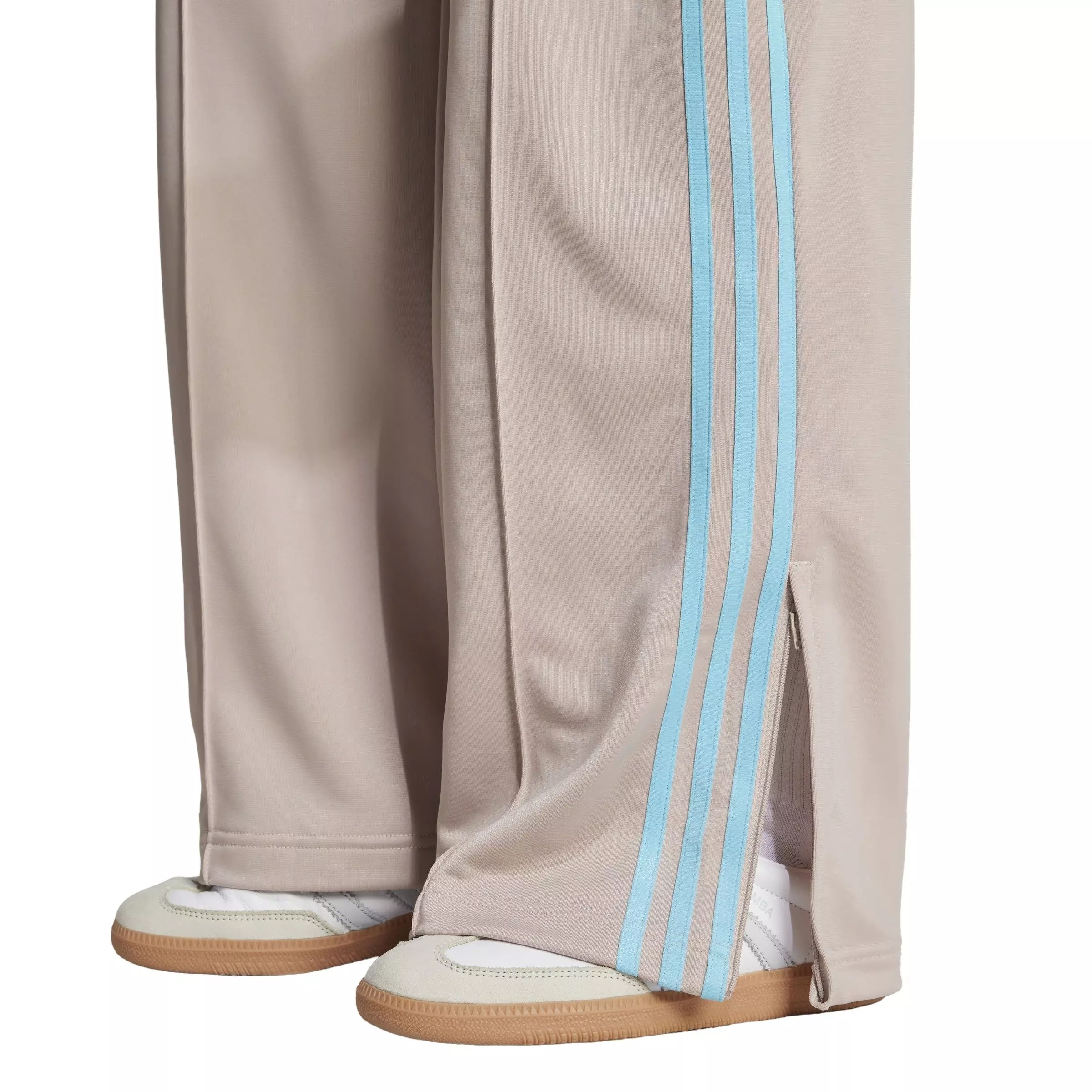 adidas Originals Women's Adicolor Classic Firebird Loose Track Tracksuit Bottoms -Beige - BEIGE