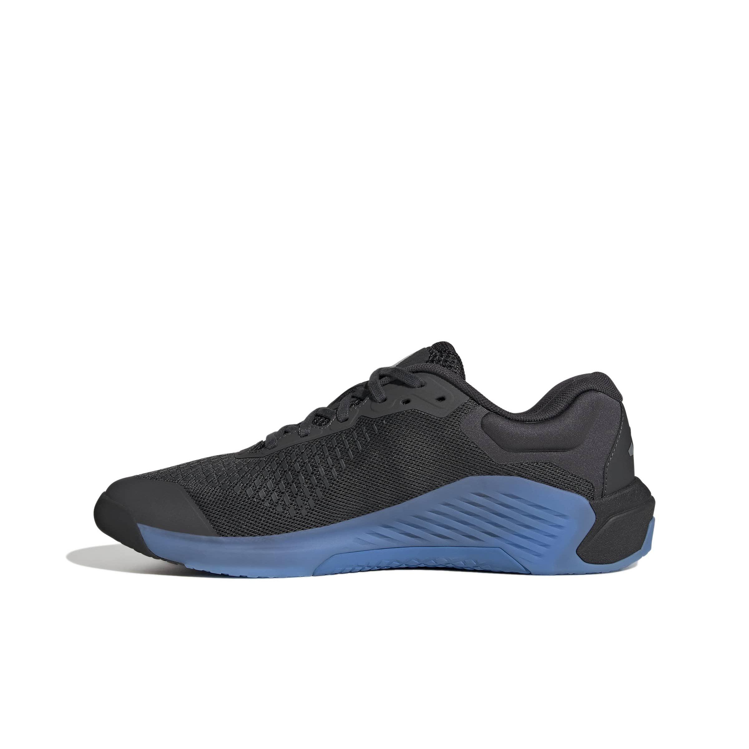 adidas Dropset 4 "Carbon/Grey/Ray Blue" Men's Training Shoe - CARBON/GREY/BLUE Thumbnail View 2