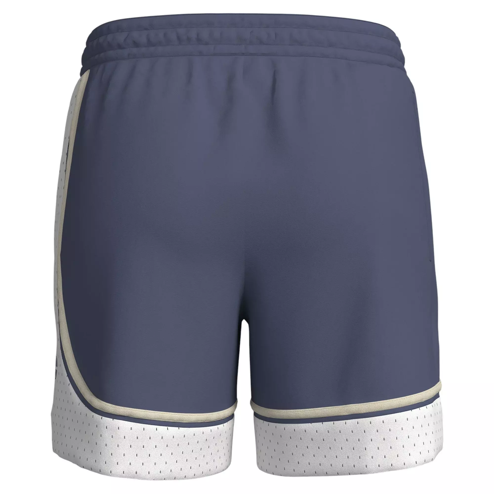 Nike Caitlin Standard Issue Dri-FIT "Blue/White" Women's 6" Game Curve Basketball Shorts - BLUE/WHITE