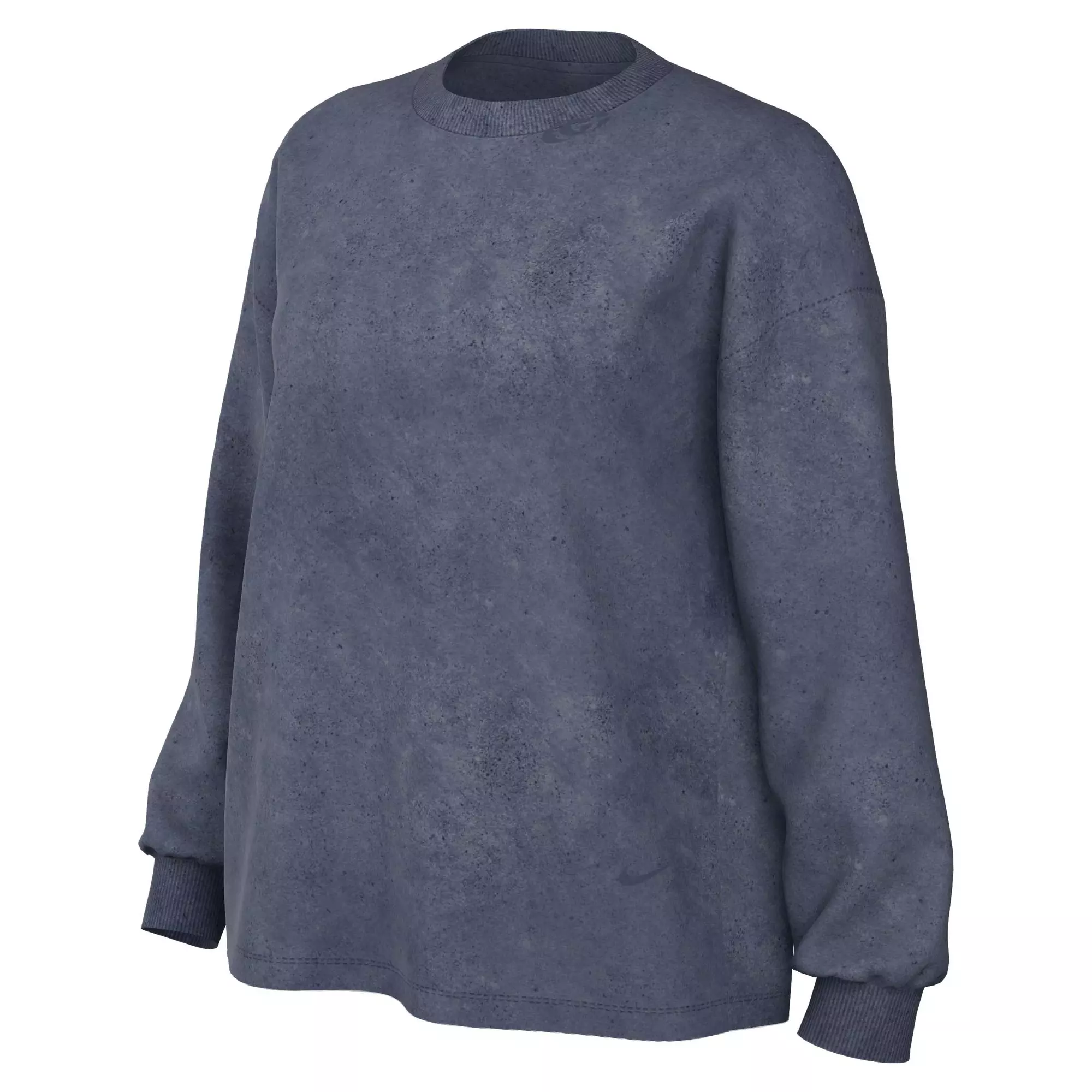 Nike Caitlin Standard Issue Aero-FIT "Blue" Women's Long-Sleeve Basketball Top - BLUE