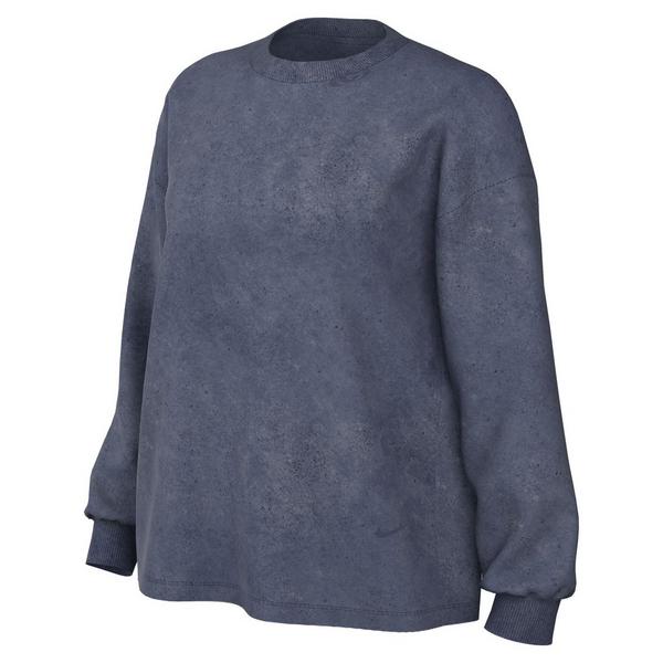 Nike Caitlin Standard Issue Aero-FIT "Blue" Women's Long-Sleeve Basketball Top - BLUE