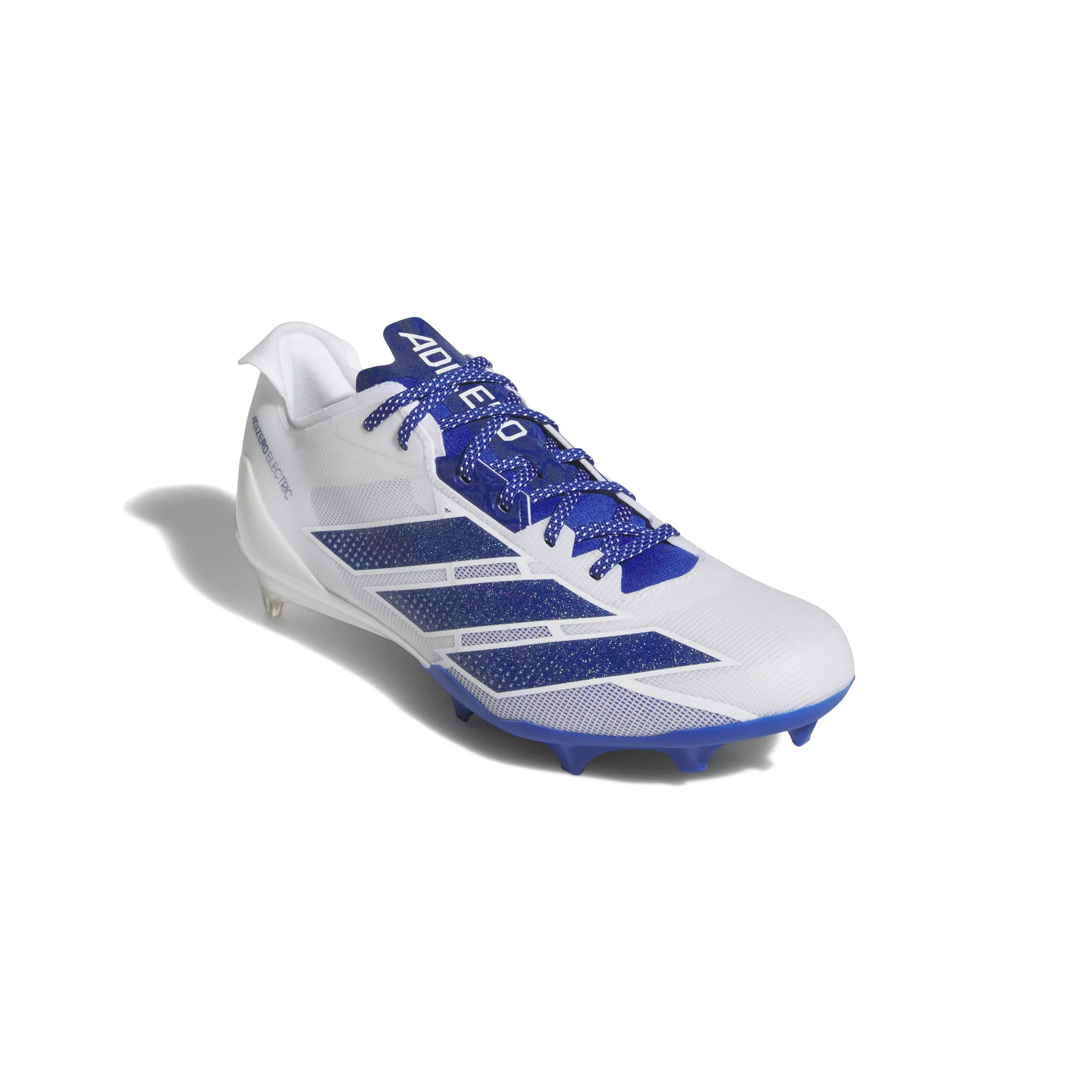adidas adiZero Electric AG "Ftwr White/Team Royal Blue/Ftwr White" Men's Football Cleat - WHITE/ROYAL/WHITE