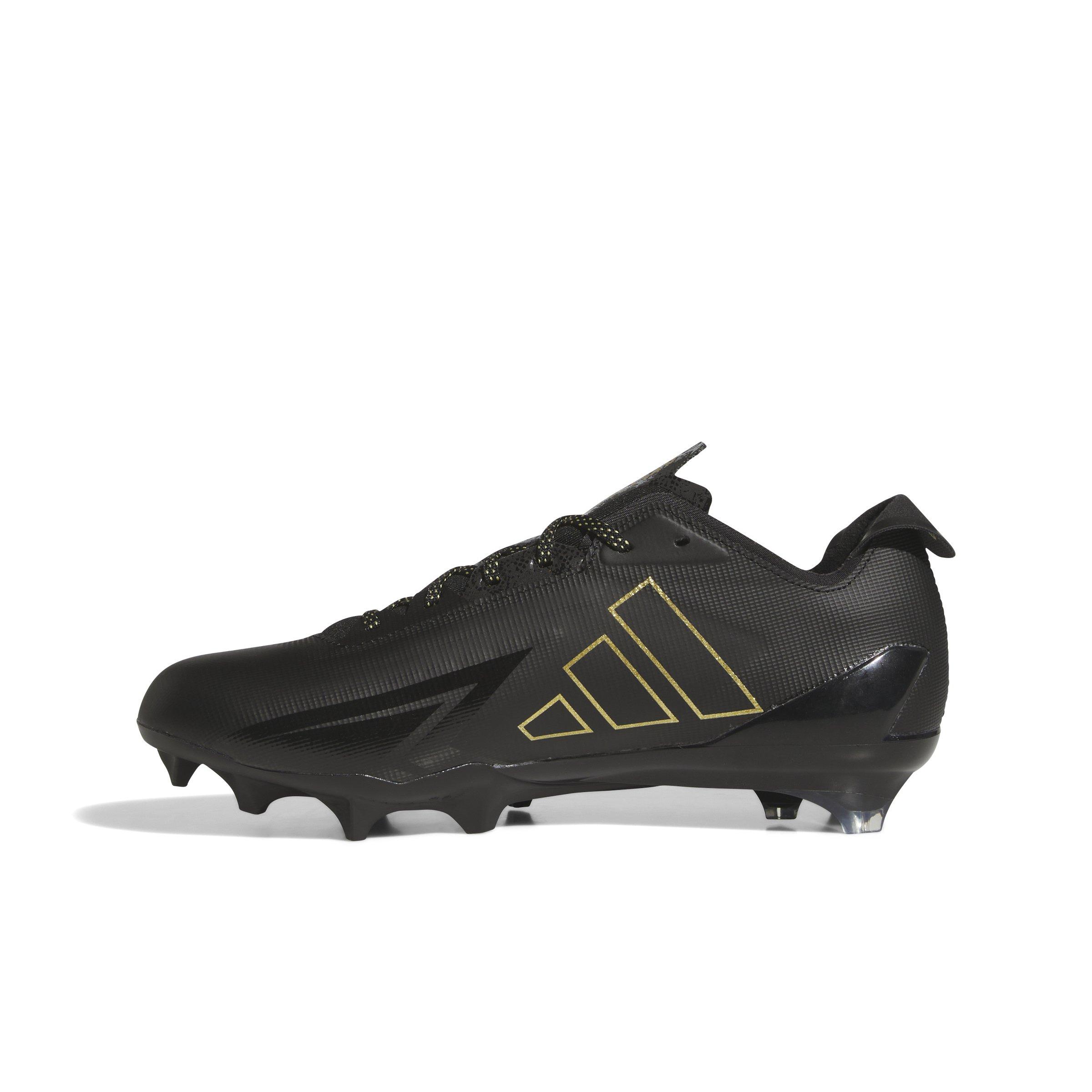 Adidas Adizero Electric+ II Mens Size 11.5 Football Cleats Core Black Gold NEW adidas adiZero Electric AG Men main image 2