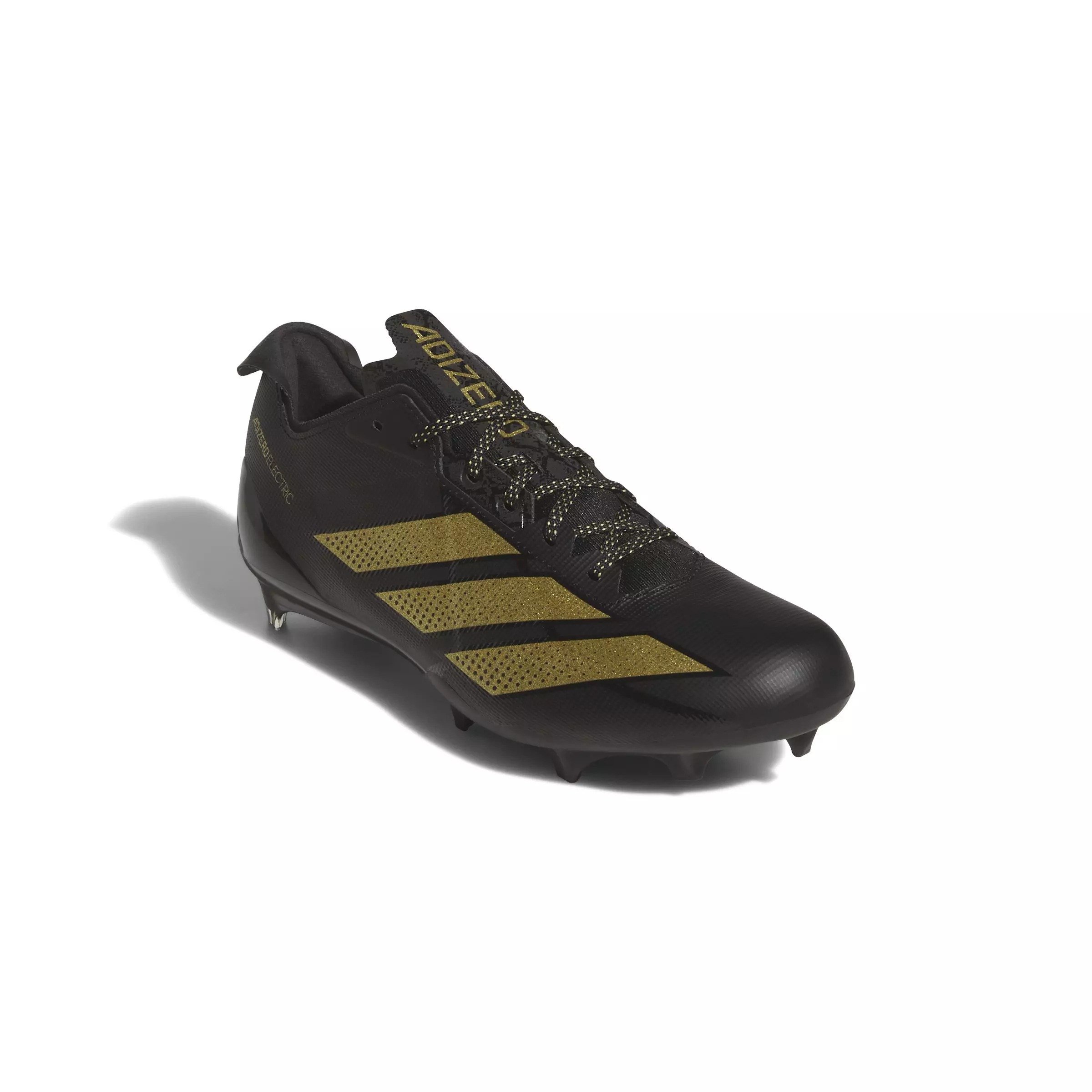 adidas adiZero Electric AG "Core Black/Gold Metallic/Core Black" Men's Football Cleat - BLACK/GOLD/BLACK