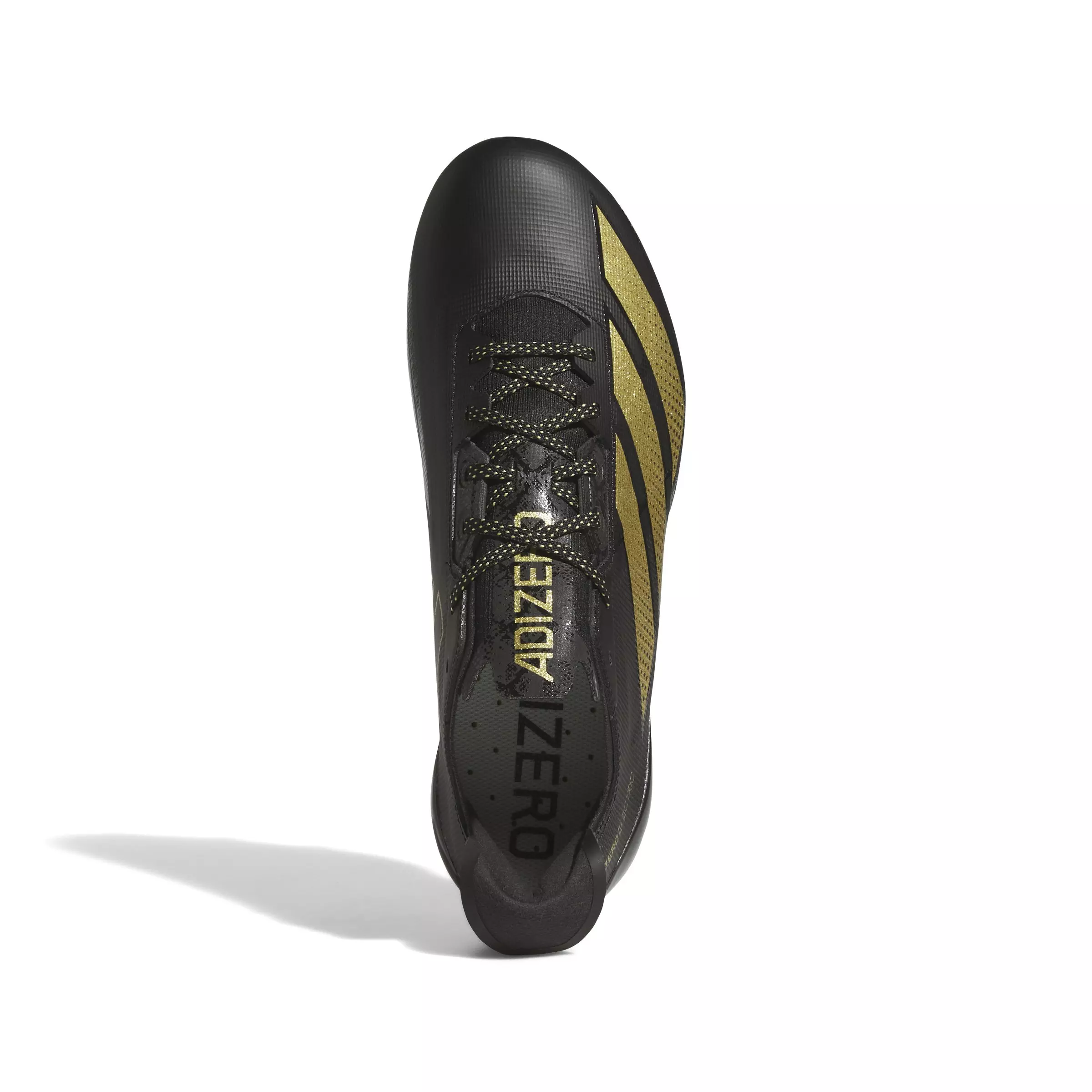 adidas adiZero Electric AG "Core Black/Gold Metallic/Core Black" Men's Football Cleat - BLACK/GOLD/BLACK
