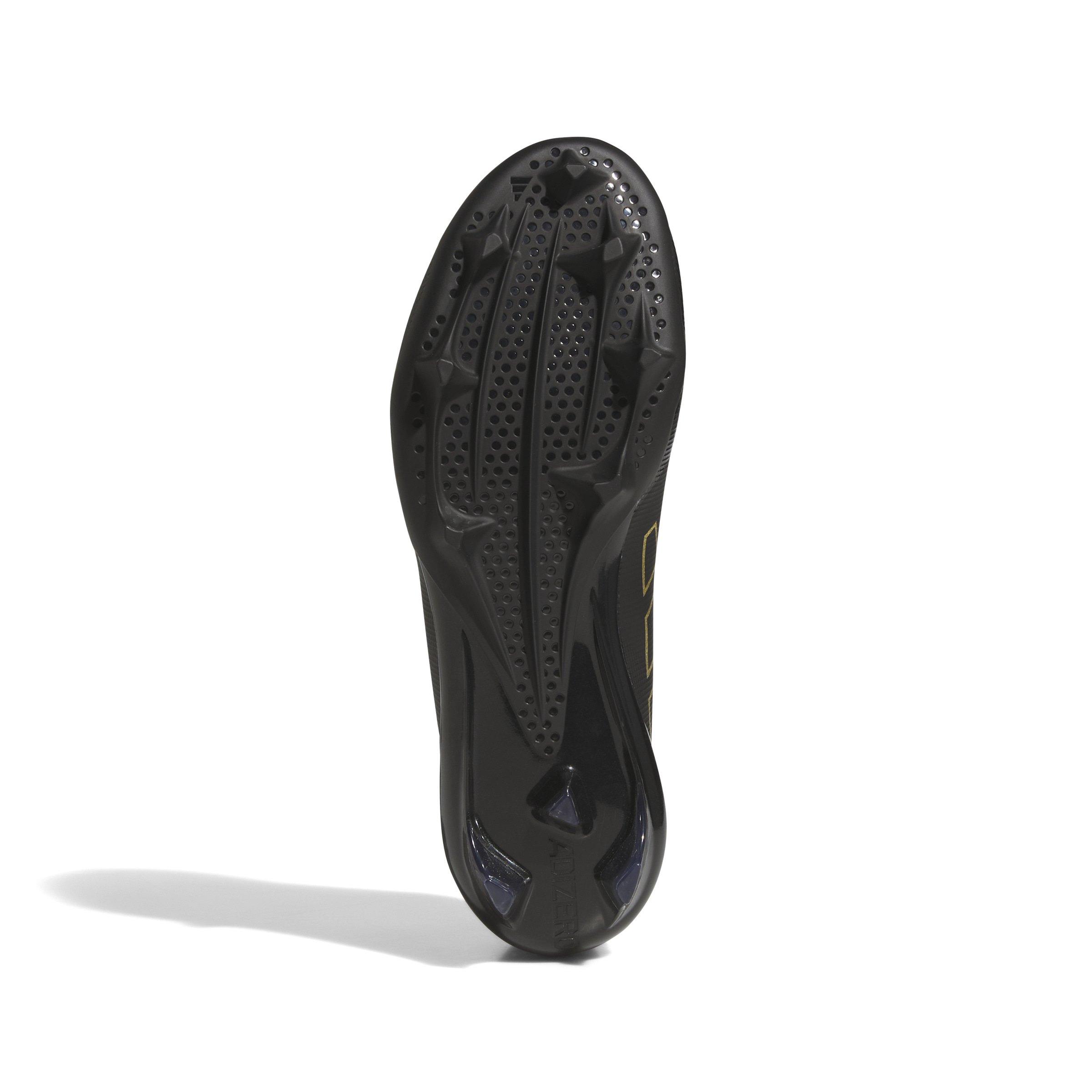 adidas adiZero Electric AG "Core Black/Gold Metallic/Core Black" Men's Football Cleat - BLACK/GOLD/BLACK Thumbnail View 6