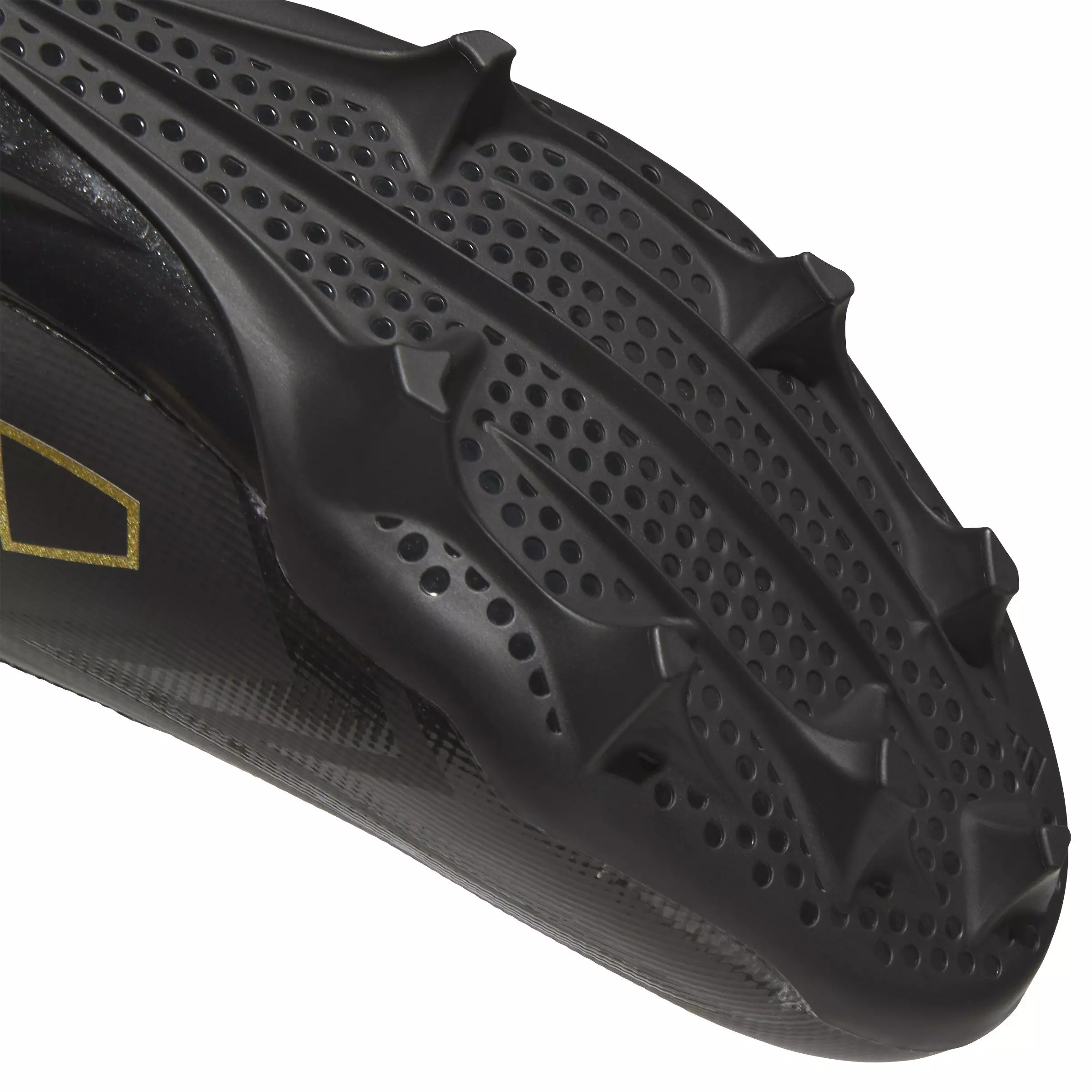 adidas adiZero Electric AG "Core Black/Gold Metallic/Core Black" Men's Football Cleat - BLACK/GOLD/BLACK