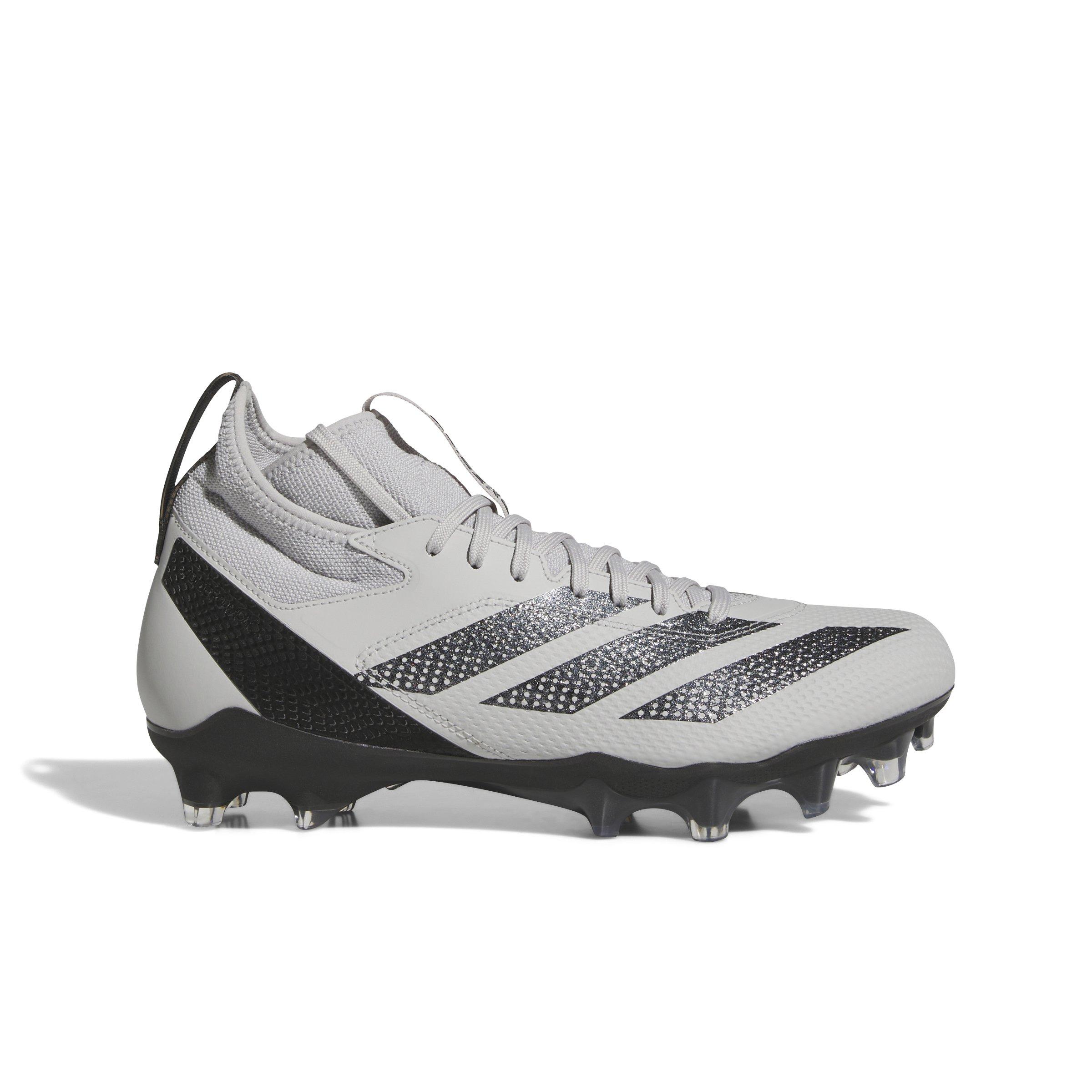 adidas Adizero Impact "Grey Two/Core Black/Grey Two" Unisex Football Cleat - GREY/BLACK/GREY Thumbnail View 1