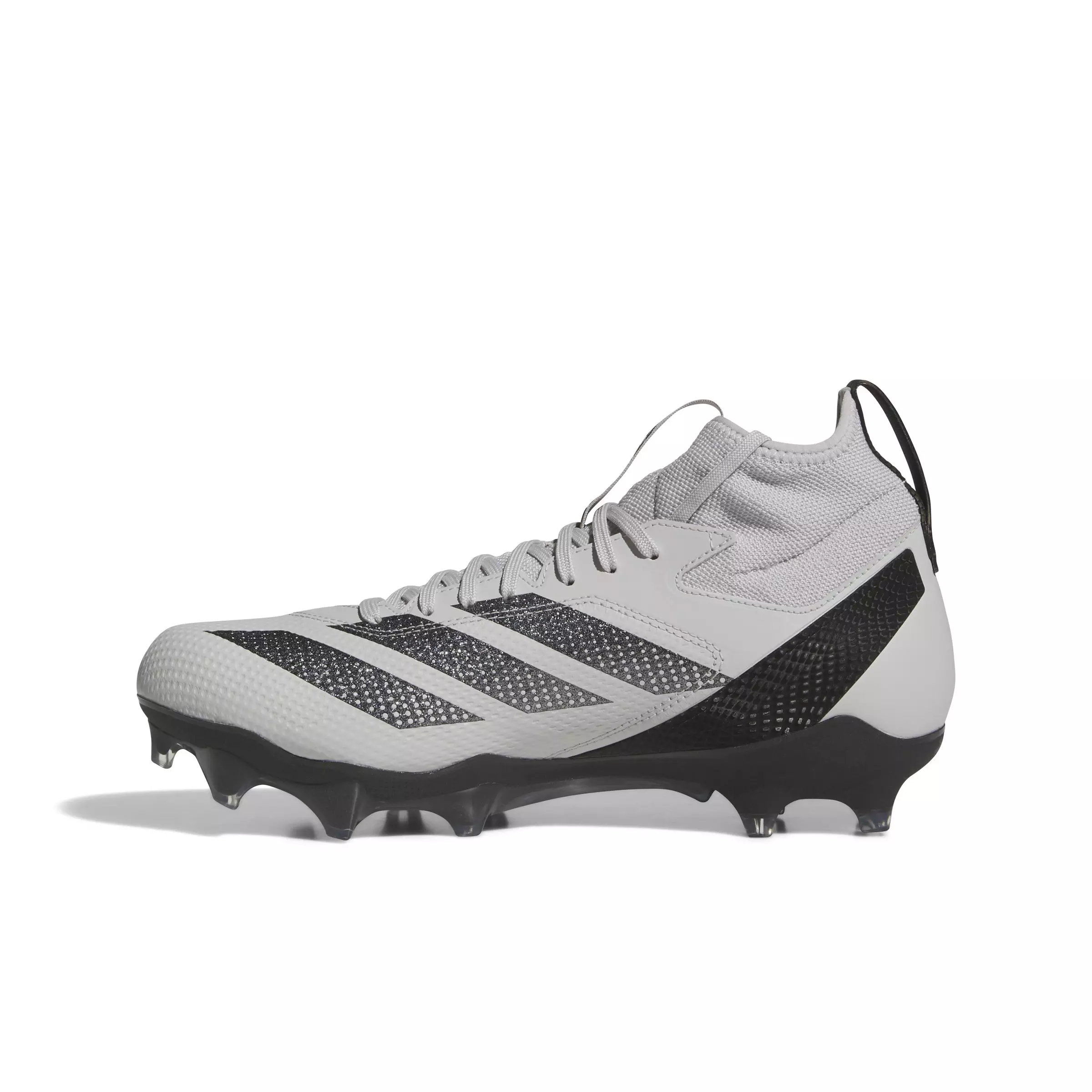 adidas Adizero Impact "Grey Two/Core Black/Grey Two" Unisex Football Cleat - GREY/BLACK/GREY