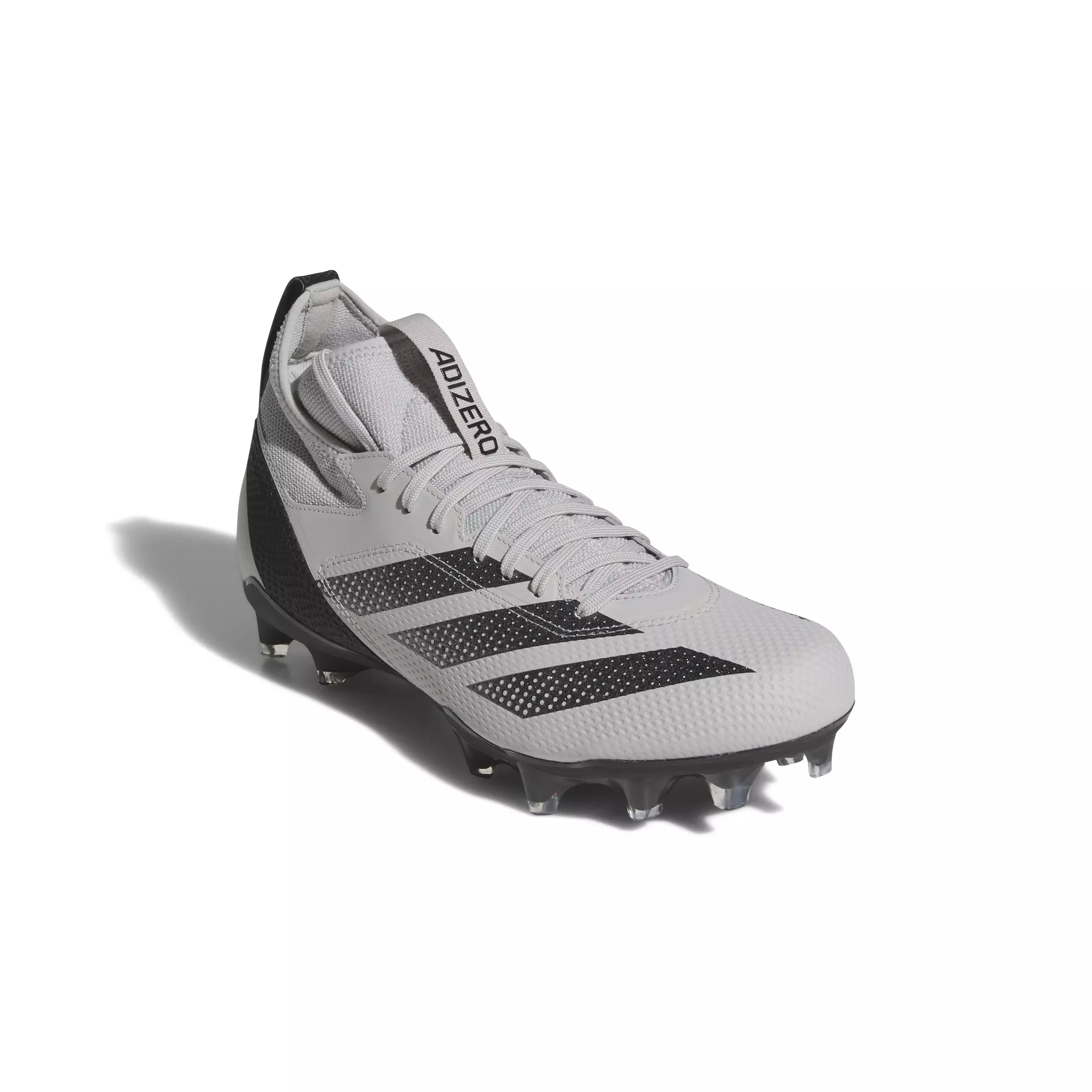 adidas Adizero Impact "Grey Two/Core Black/Grey Two" Unisex Football Cleat - GREY/BLACK/GREY