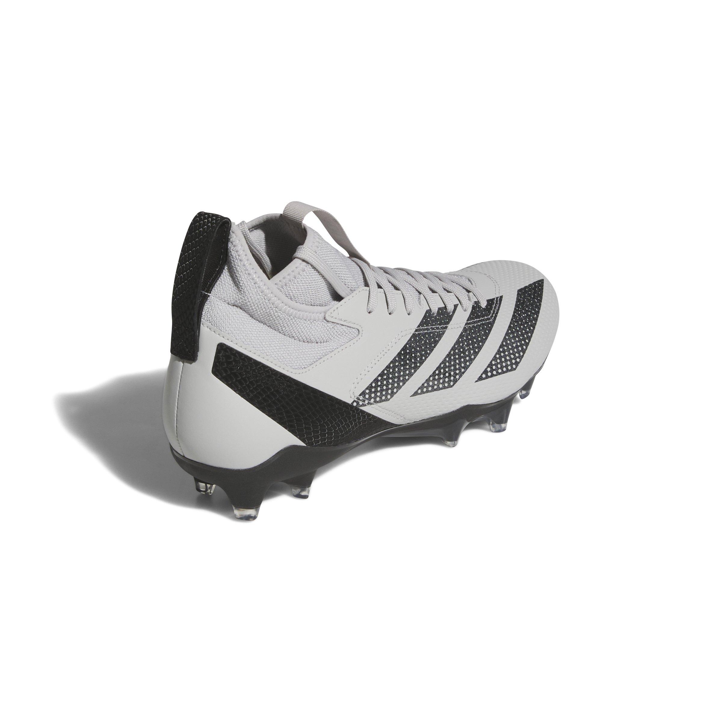 adidas Adizero Impact "Grey Two/Core Black/Grey Two" Unisex Football Cleat - GREY/BLACK/GREY Thumbnail View 4