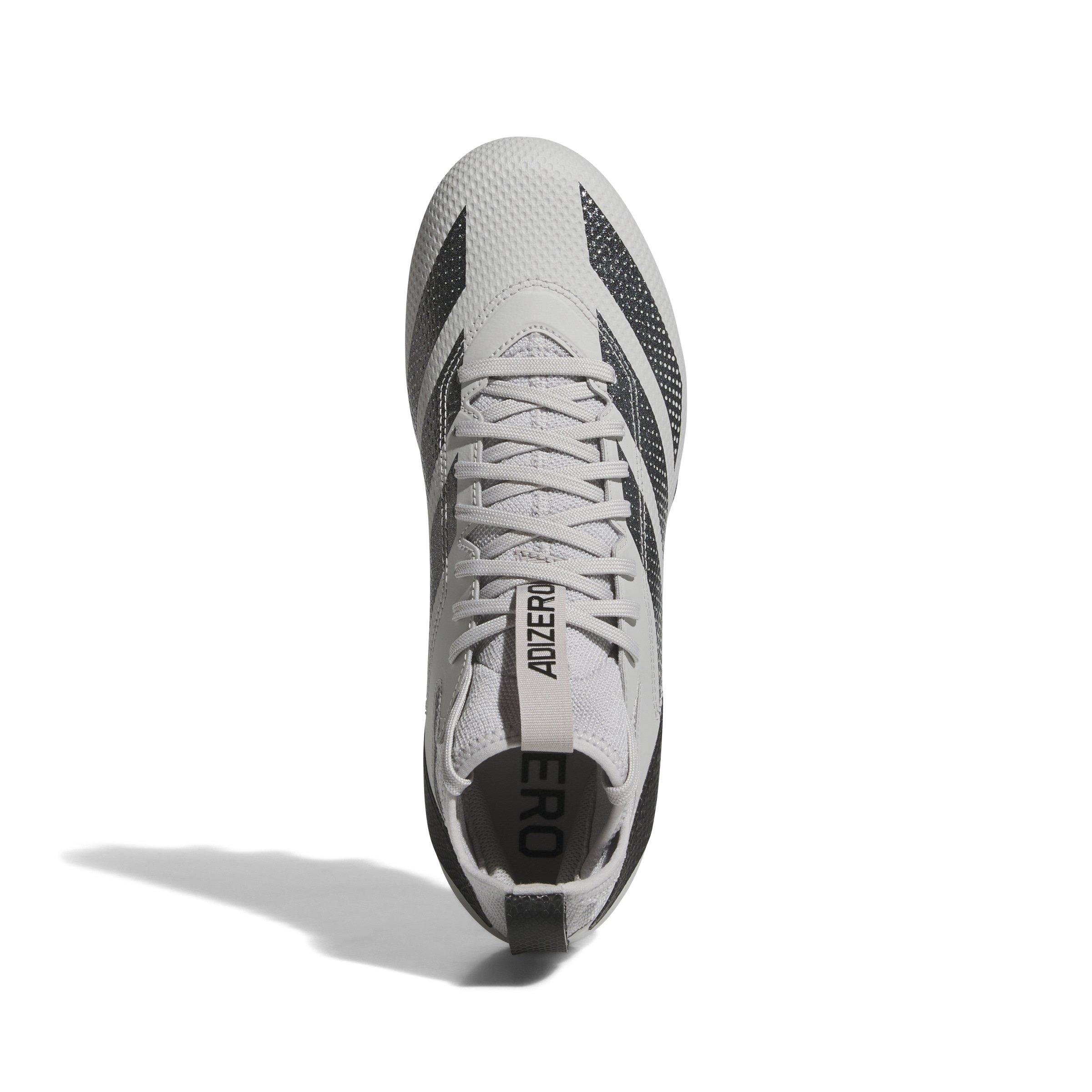 adidas Adizero Impact "Grey Two/Core Black/Grey Two" Unisex Football Cleat - GREY/BLACK/GREY Thumbnail View 5