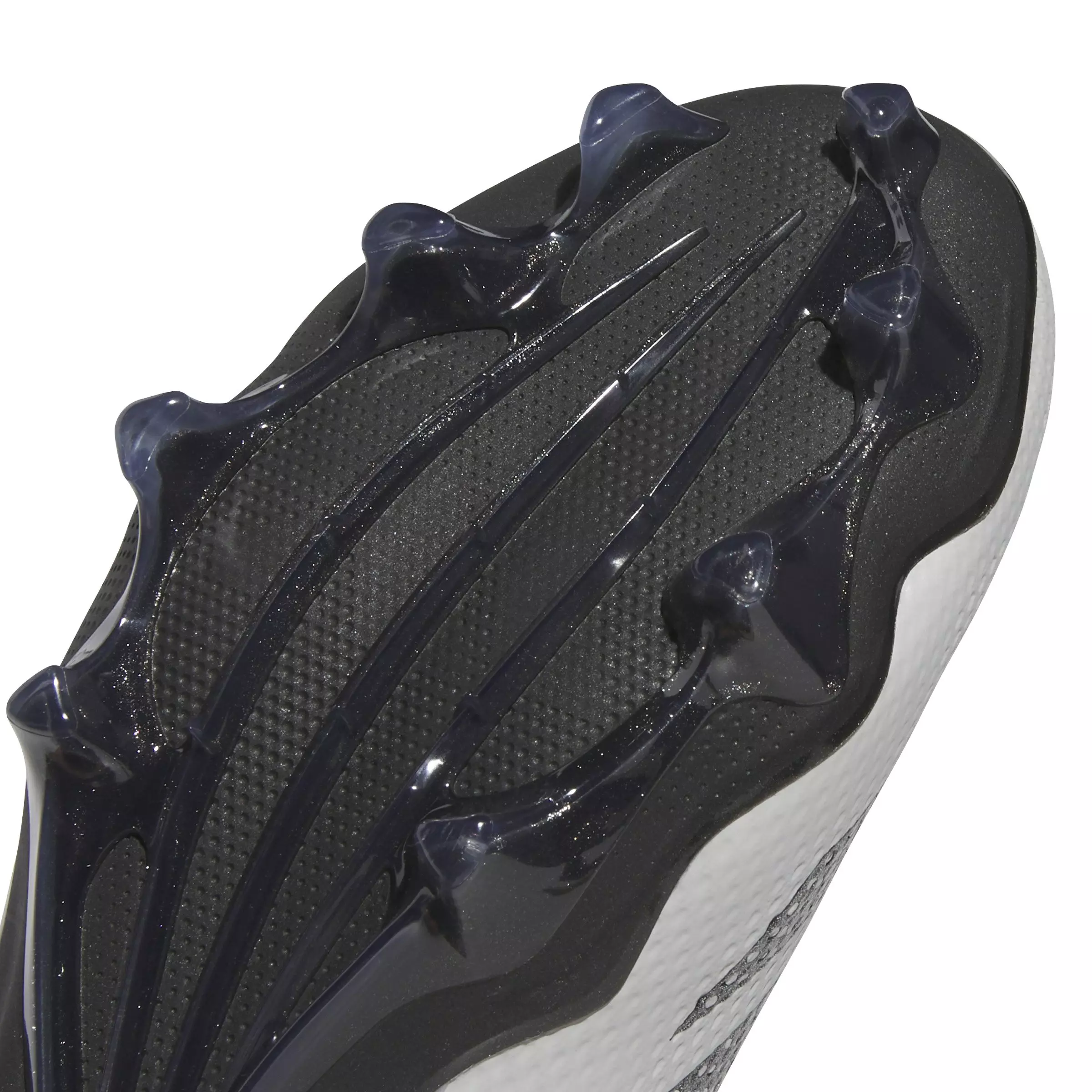 adidas Adizero Impact "Grey Two/Core Black/Grey Two" Unisex Football Cleat - GREY/BLACK/GREY