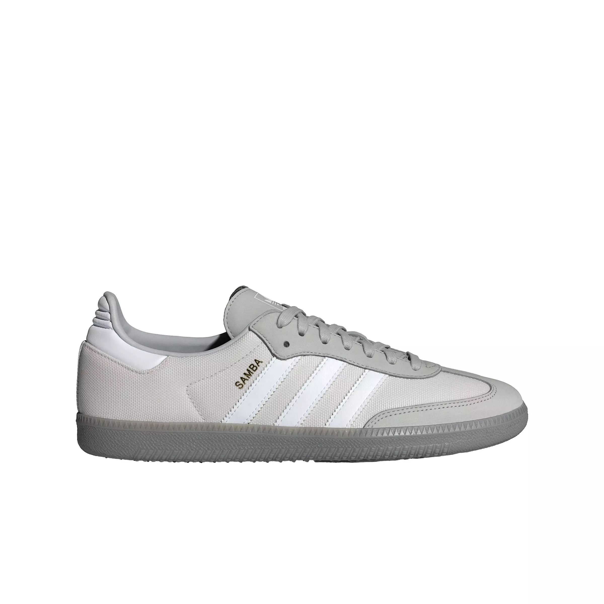 adidas Originals Samba OG "Grey One/Ftwr White/Grey Two" Men's Shoe - GREY/WHITE/GREY