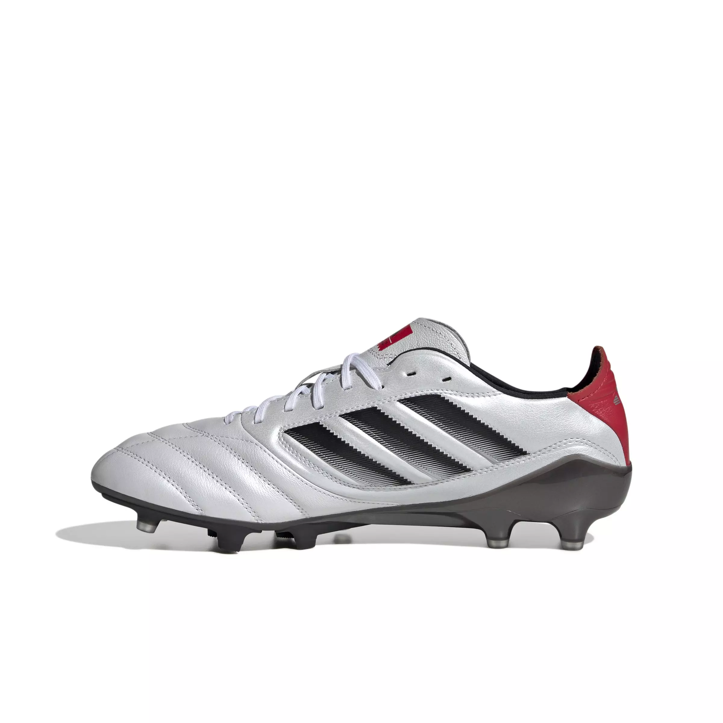 adidas Copa Icon 2 Firm Ground "Ftwr White/Core Black/Pure Ruby" Unisex Soccer Cleat - WHITE/BLACK/RUBY