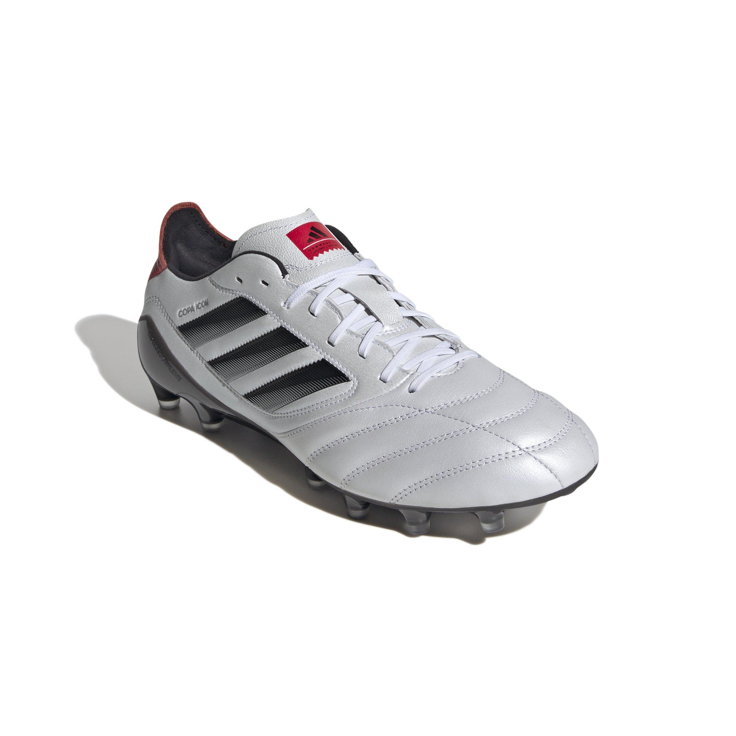 adidas Copa Icon 2 Firm Ground "Ftwr White/Core Black/Pure Ruby" Unisex Soccer Cleat - WHITE/BLACK/RUBY Thumbnail View 3