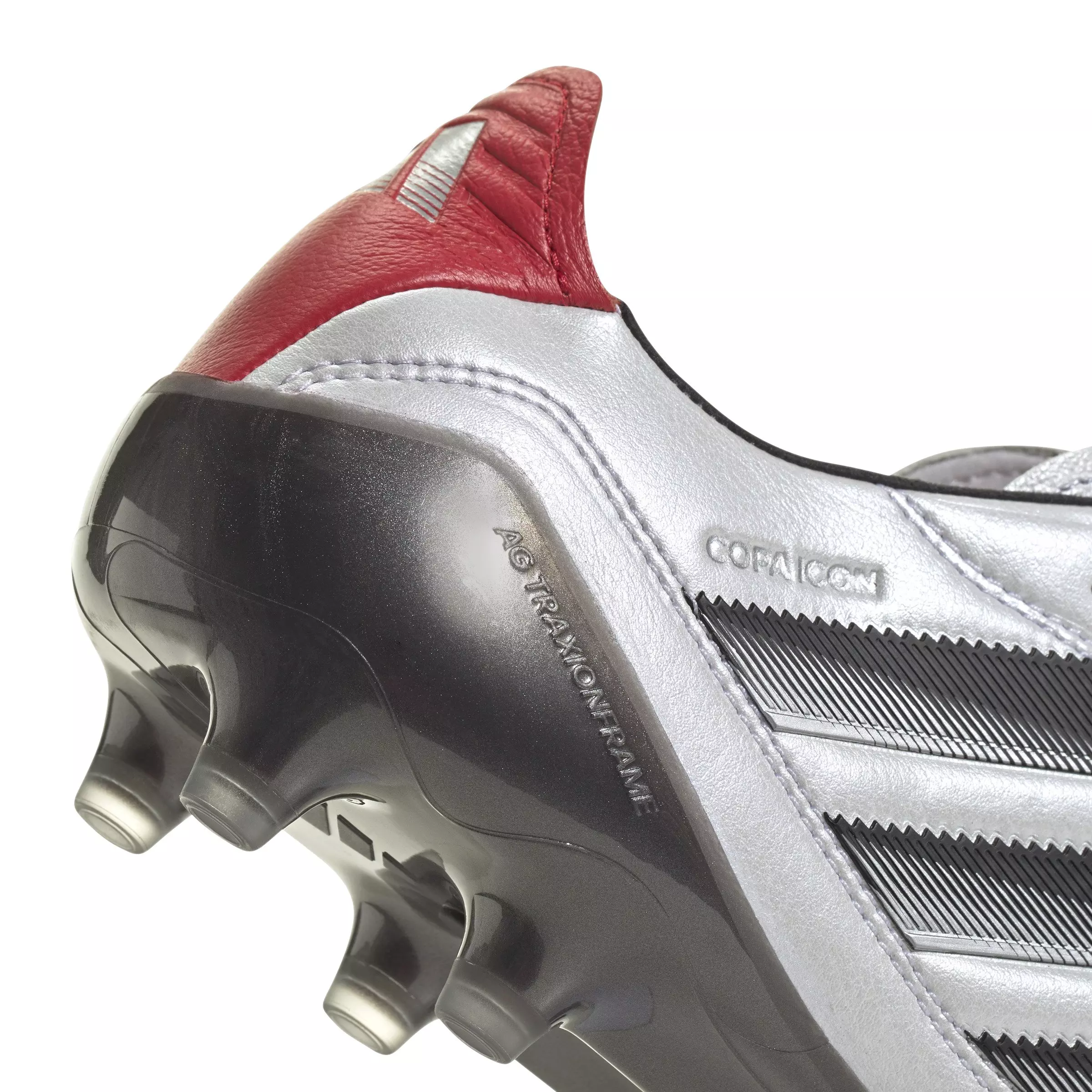 adidas Copa Icon 2 Firm Ground "Ftwr White/Core Black/Pure Ruby" Unisex Soccer Cleat - WHITE/BLACK/RUBY
