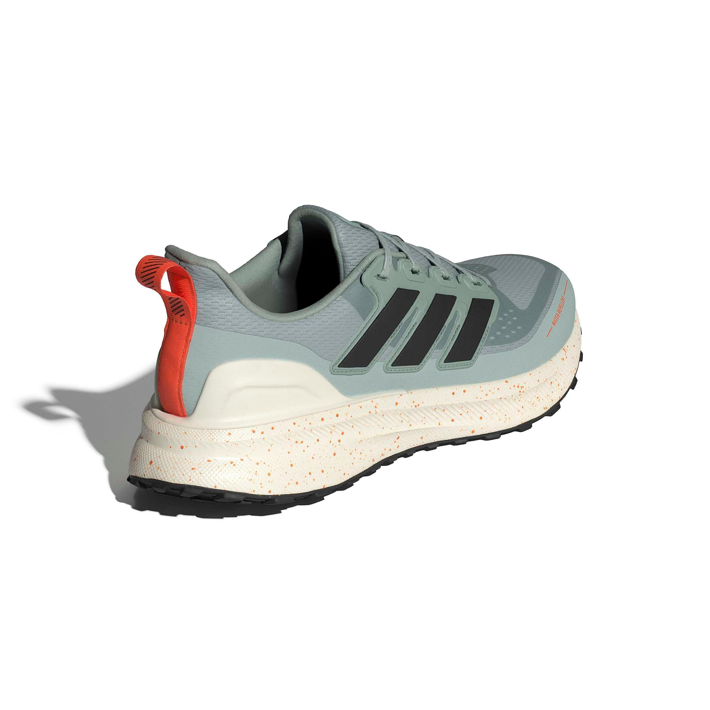 adidas Ultrarun 5 TR "Wonder Sage/Core Black/Dusky Orange" Men's Running Shoe - SAGE/BLACK/ORANGE Thumbnail View 4