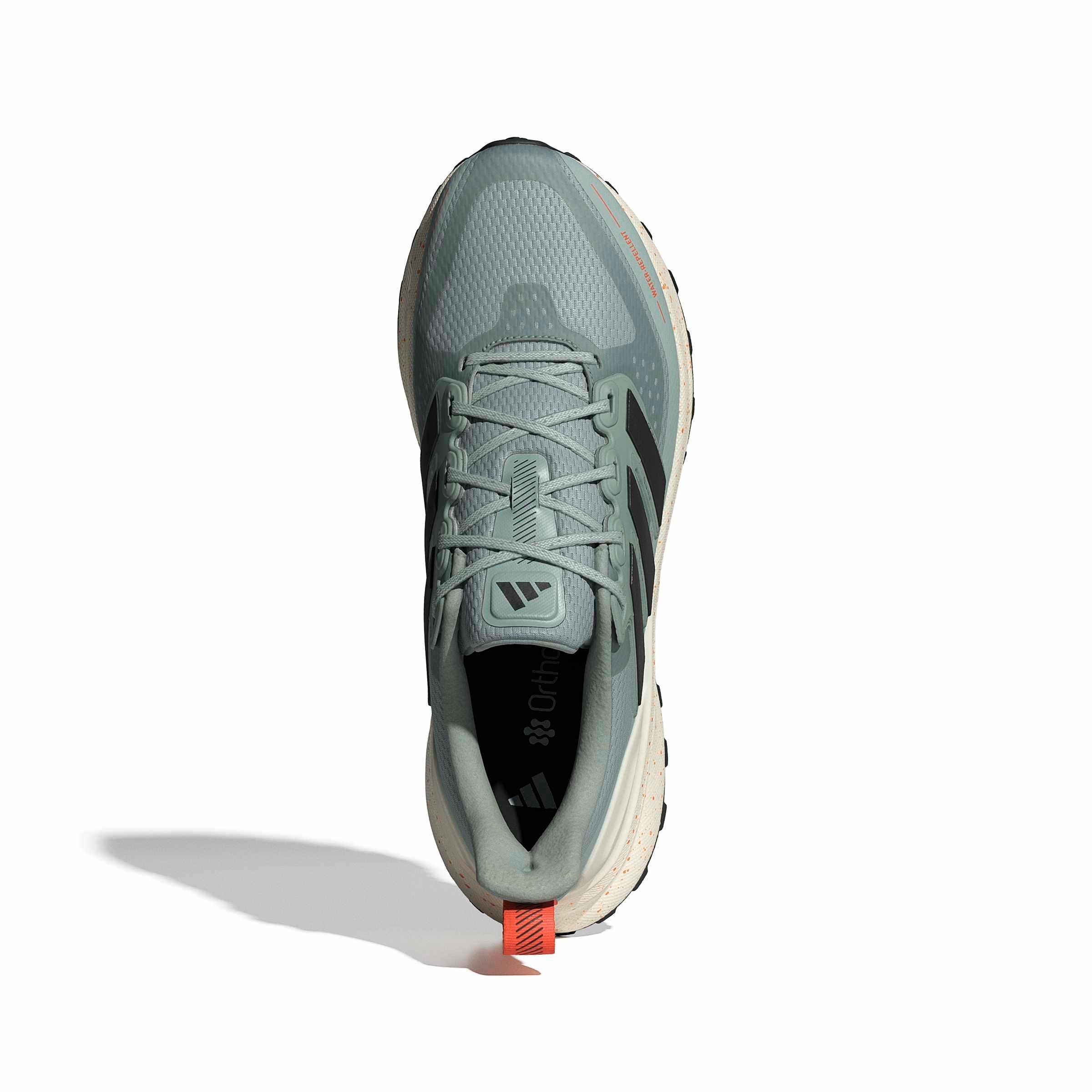 adidas Ultrarun 5 TR "Wonder Sage/Core Black/Dusky Orange" Men's Running Shoe - SAGE/BLACK/ORANGE Thumbnail View 5