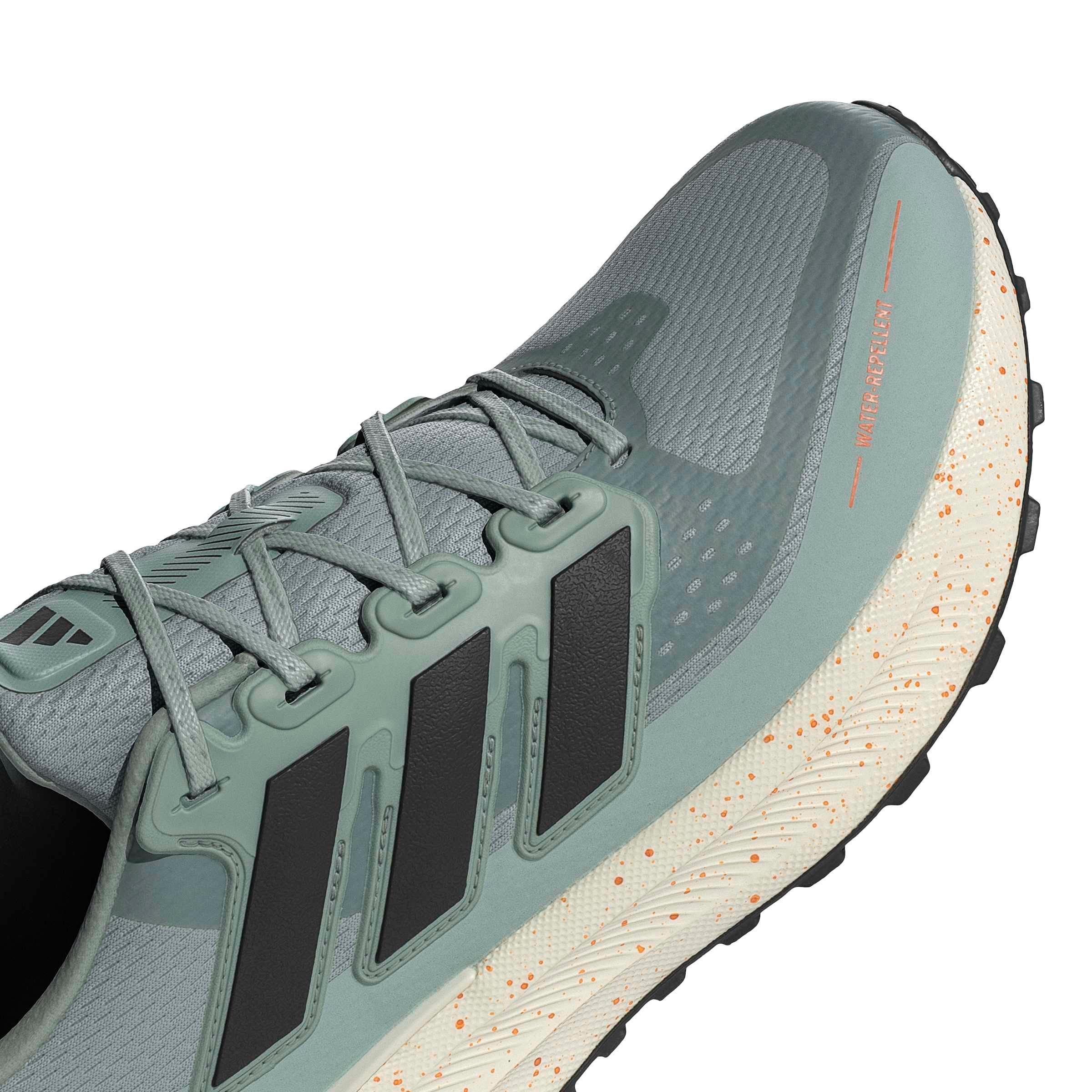 adidas Ultrarun 5 TR "Wonder Sage/Core Black/Dusky Orange" Men's Running Shoe - SAGE/BLACK/ORANGE Thumbnail View 7