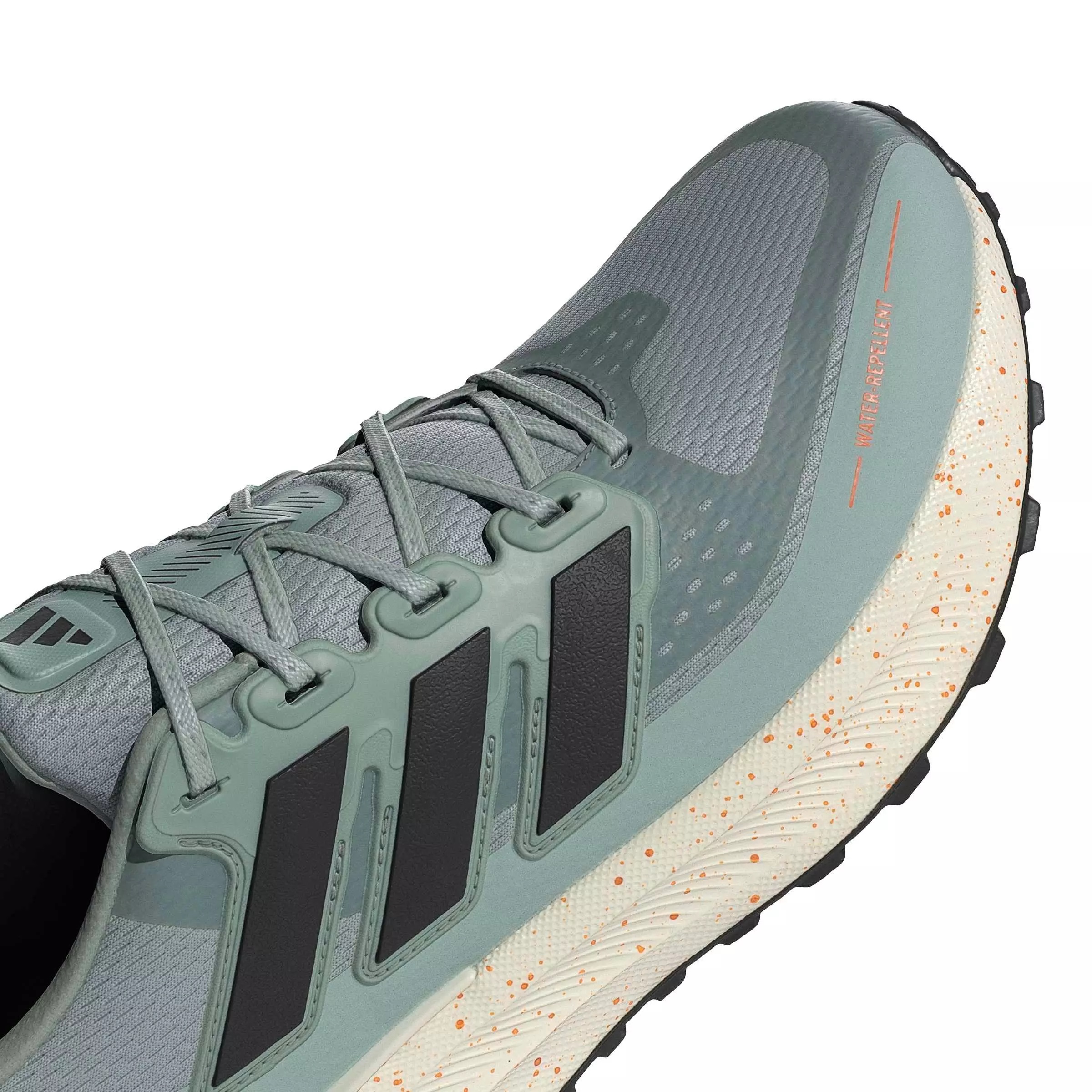 adidas Ultrarun 5 TR "Wonder Sage/Core Black/Dusky Orange" Men's Running Shoe - SAGE/BLACK/ORANGE