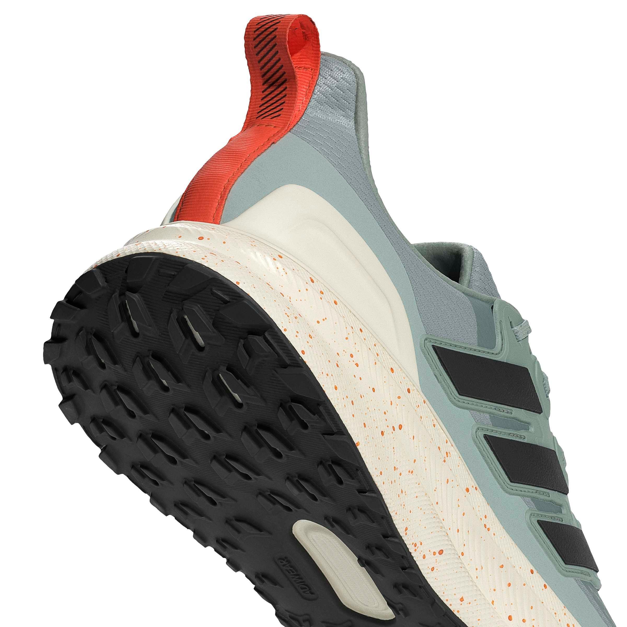 adidas Ultrarun 5 TR "Wonder Sage/Core Black/Dusky Orange" Men's Running Shoe - SAGE/BLACK/ORANGE Thumbnail View 8