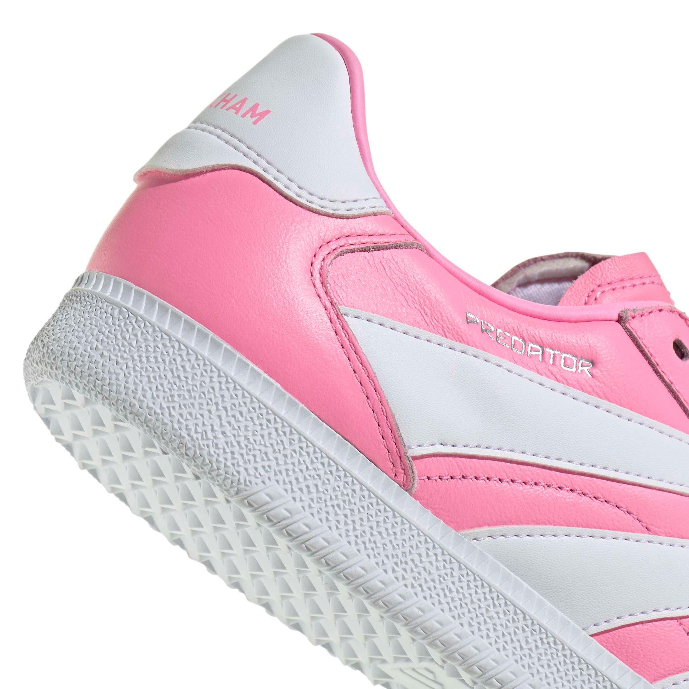 adidas Predator Freestyle Indoor "Beam Pink/Ftwr White/Core Black" Unisex Soccer Shoe - PINK/WHITE/BLACK Thumbnail View 6