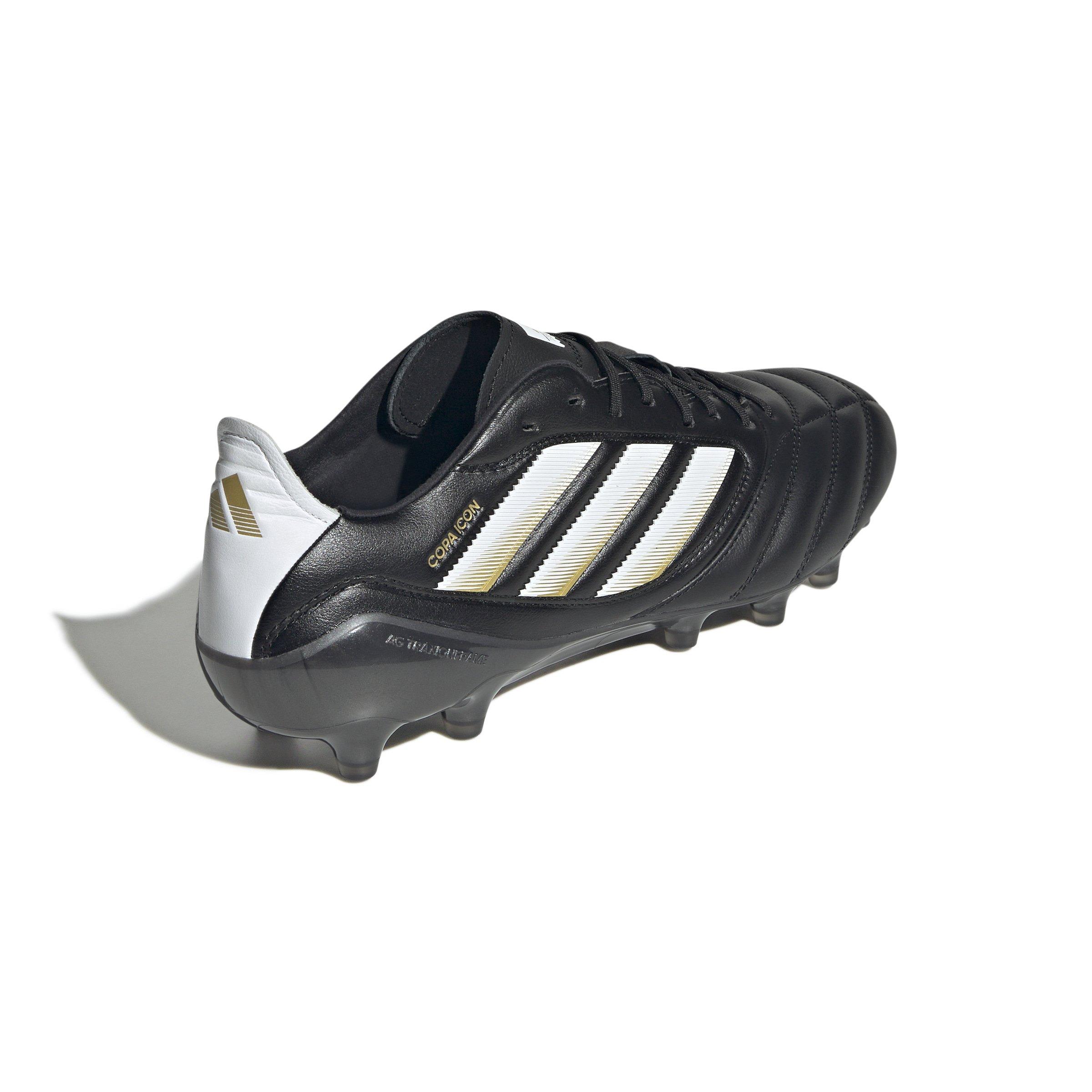 adidas Copa Icon 2 Firm Ground "Core Black/Ftwr White/Gold Metallic" Unisex Soccer Cleat - BLACK/WHITE/GOLD Thumbnail View 4