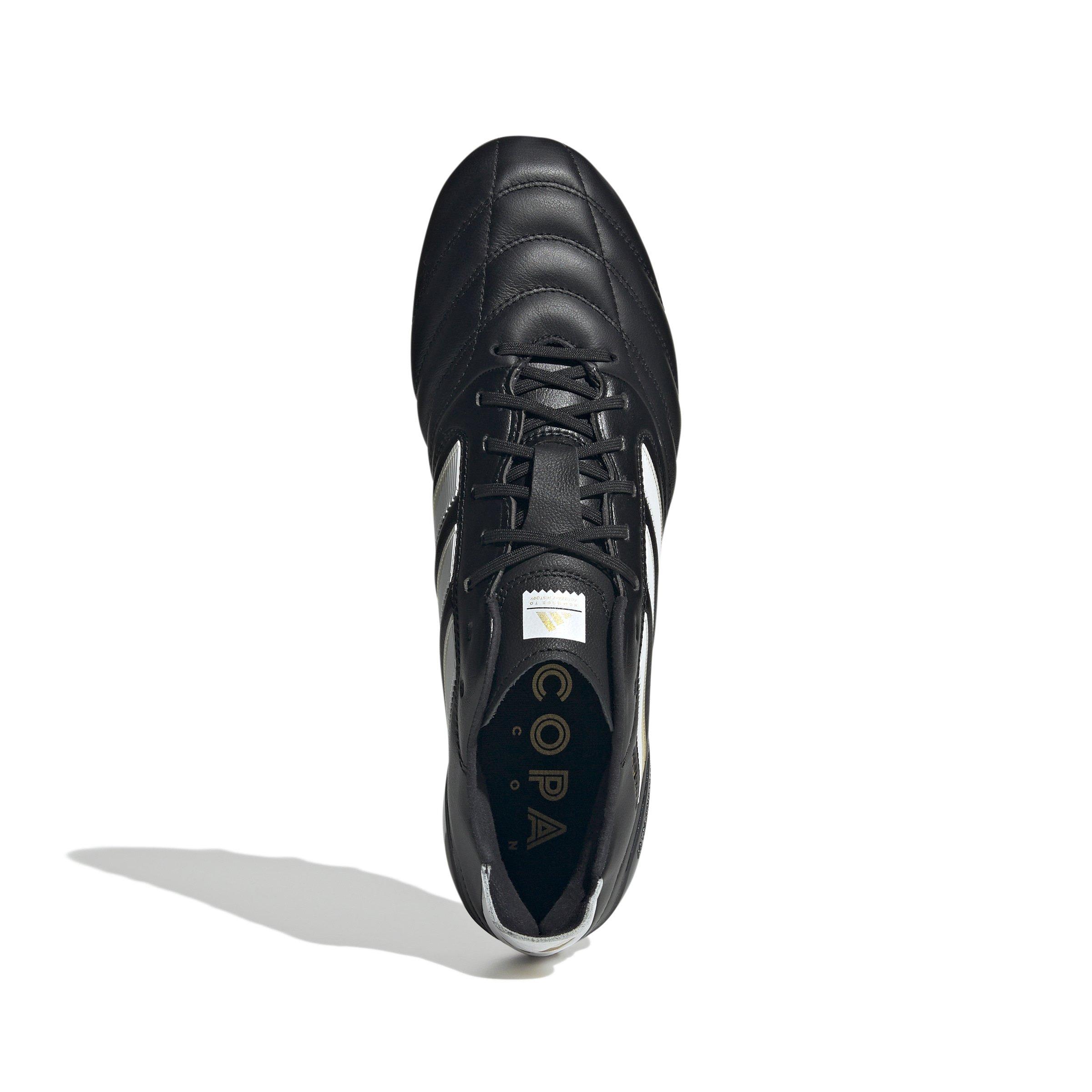 adidas Copa Icon 2 Firm Ground "Core Black/Ftwr White/Gold Metallic" Unisex Soccer Cleat - BLACK/WHITE/GOLD Thumbnail View 5