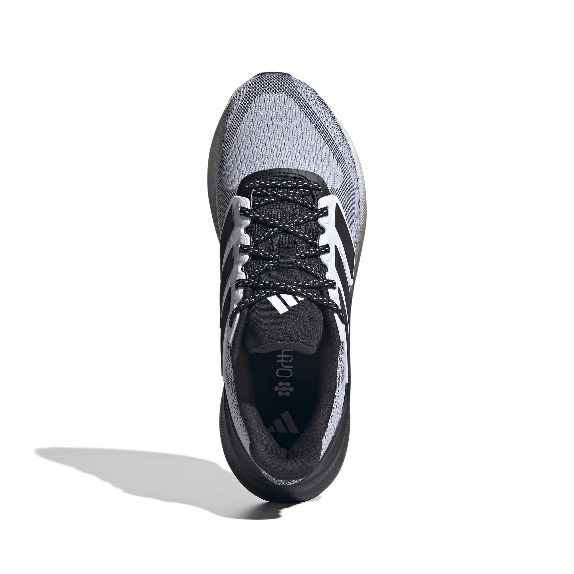 adidas Ultrarun 5 "Ftwr White/Core Black/Ftwr White" Men's Running Shoe - WHITE/BLACK/WHITE Thumbnail View 5