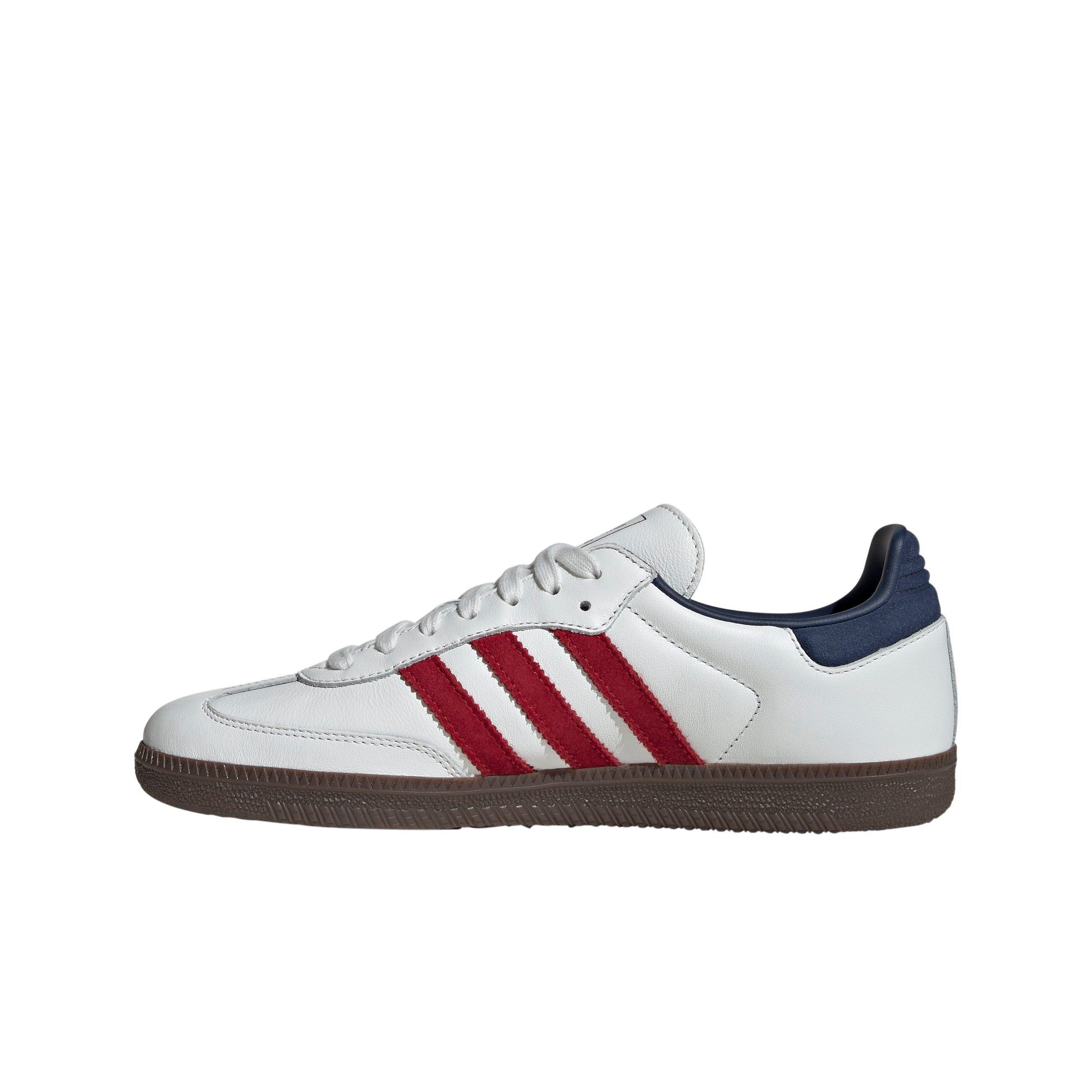 adidas Originals Samba OG Men's "Core White/Team Victory Red/Night Indigo" Shoe