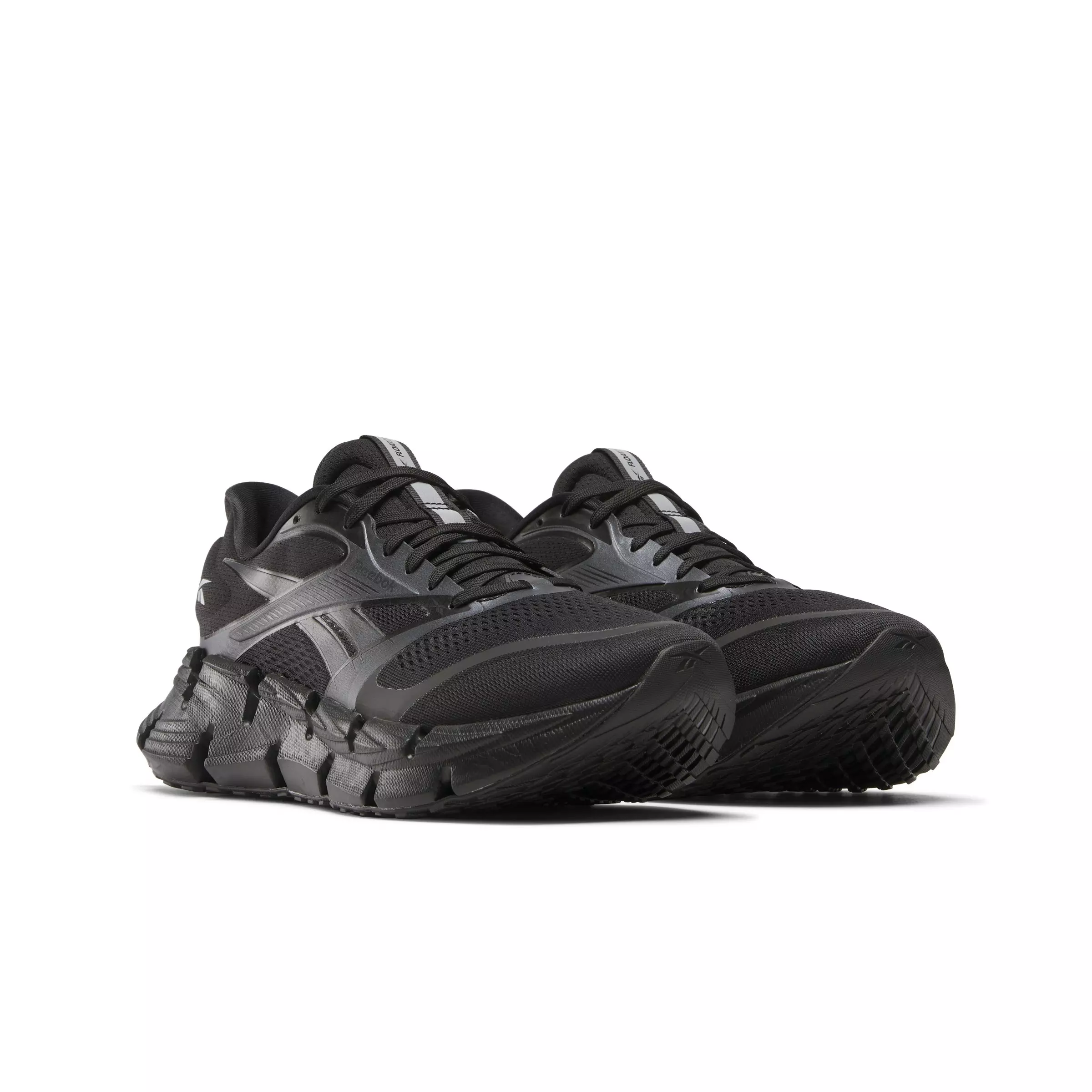 Reebok FloatZig 2 "Black/Black/Grey" Men's Running Shoe - BLACK/BLACK/GREY