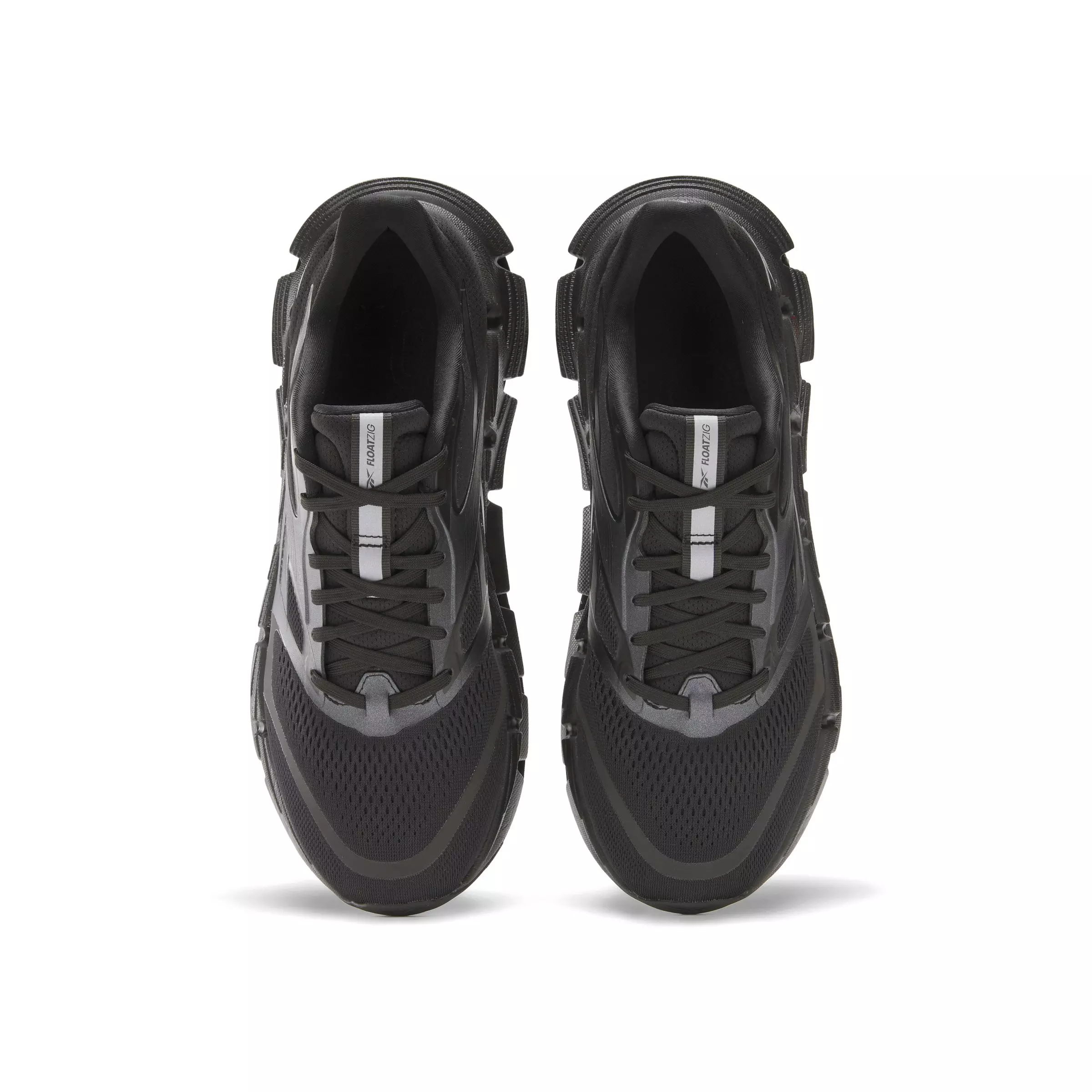 Reebok FloatZig 2 "Black/Black/Grey" Men's Running Shoe - BLACK/BLACK/GREY