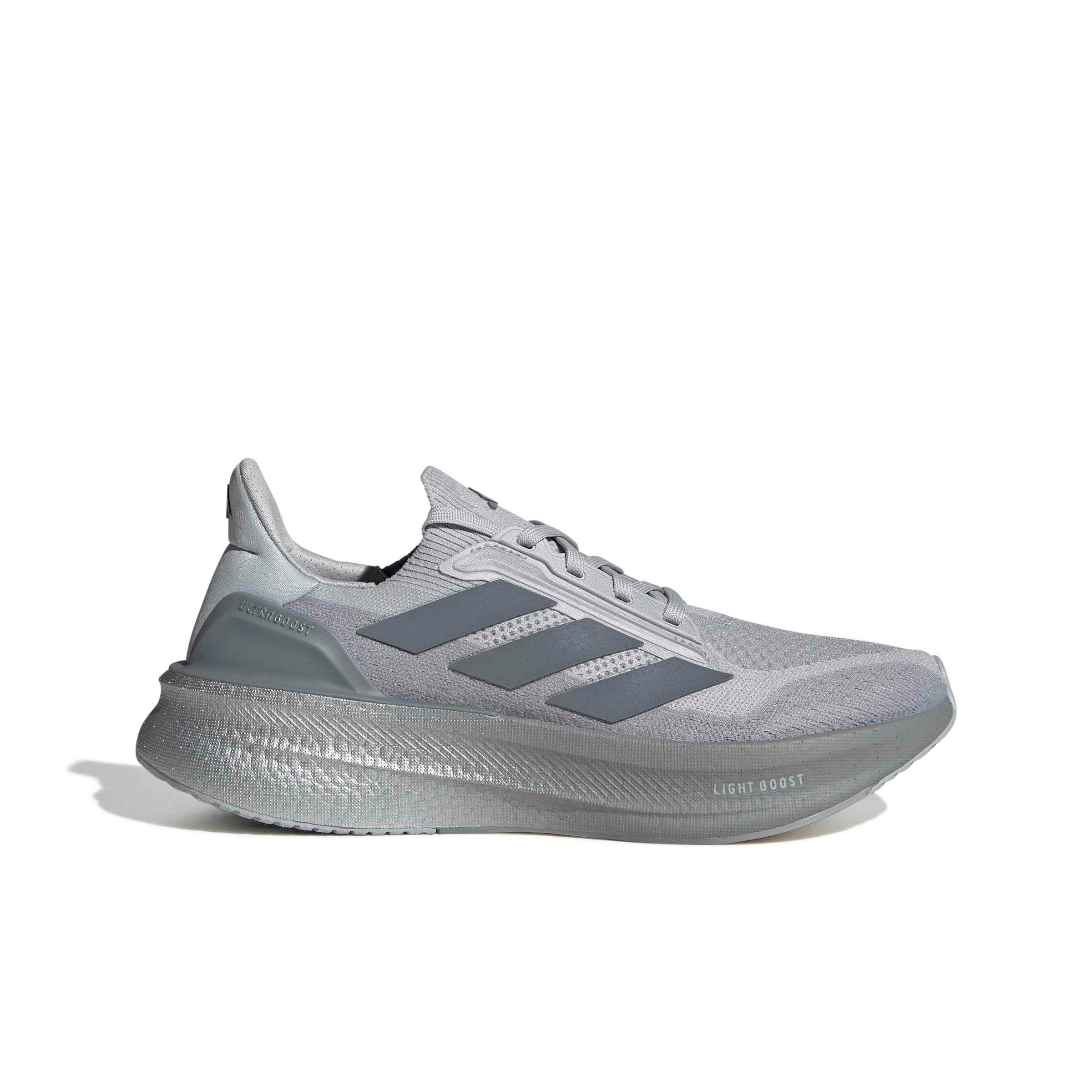 adidas Ultraboost 5x "Lgh Solid Grey/Grey/Halo Silver" Men's Running Shoe - GREY/GREY/SILVER Thumbnail View 1
