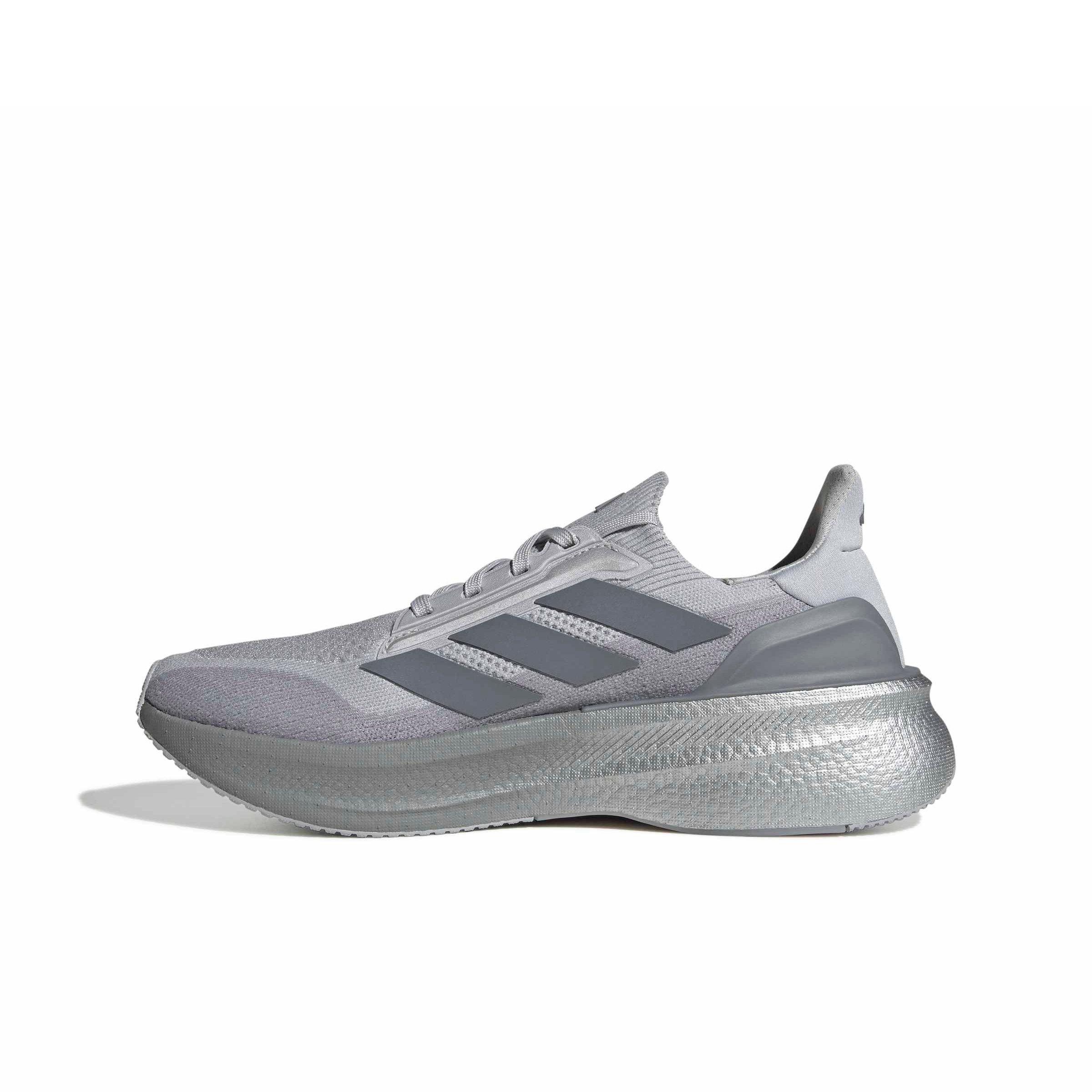 adidas Ultraboost 5x "Lgh Solid Grey/Grey/Halo Silver" Men's Running Shoe - GREY/GREY/SILVER Thumbnail View 2
