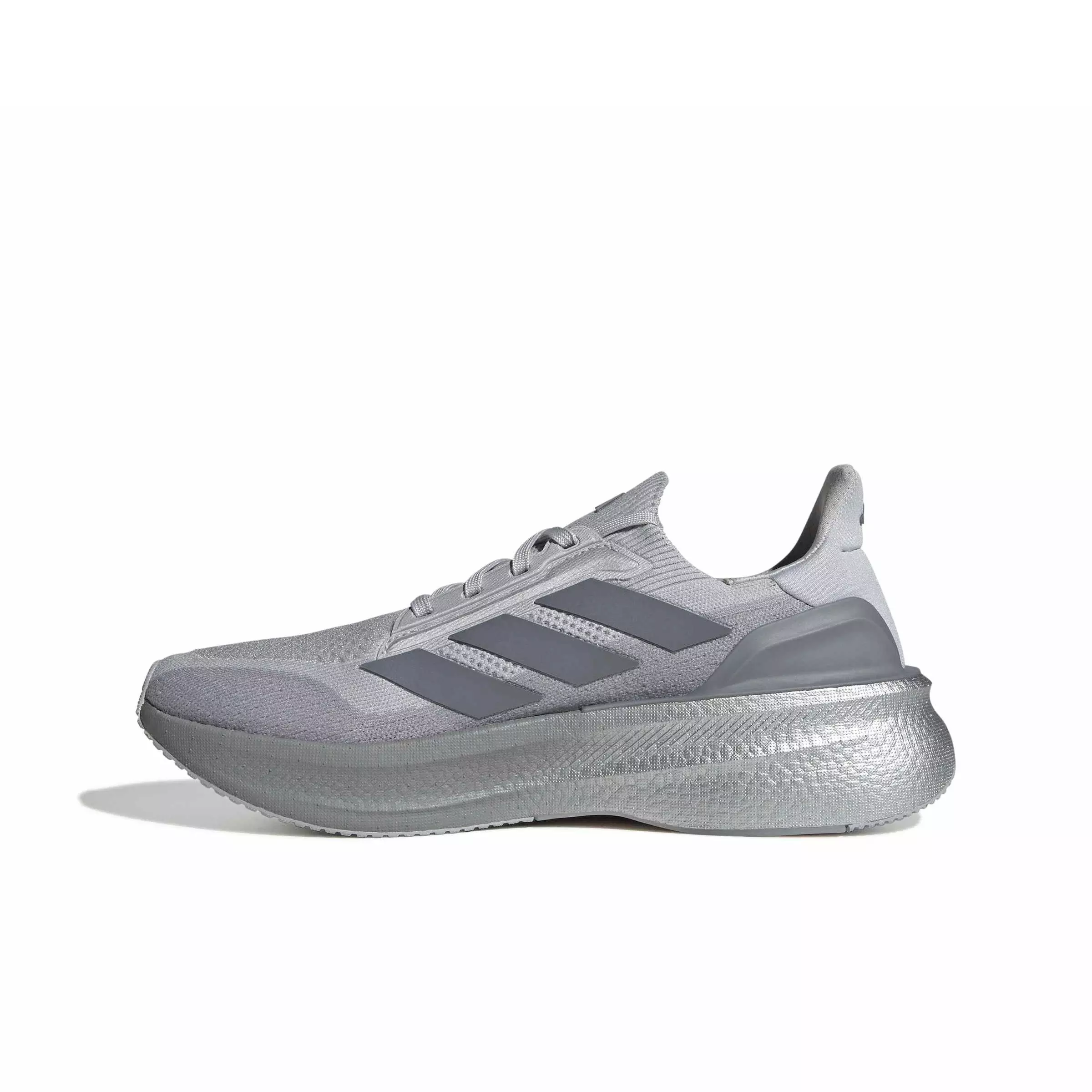 adidas Ultraboost 5x "Lgh Solid Grey/Grey/Halo Silver" Men's Running Shoe - GREY/GREY/SILVER