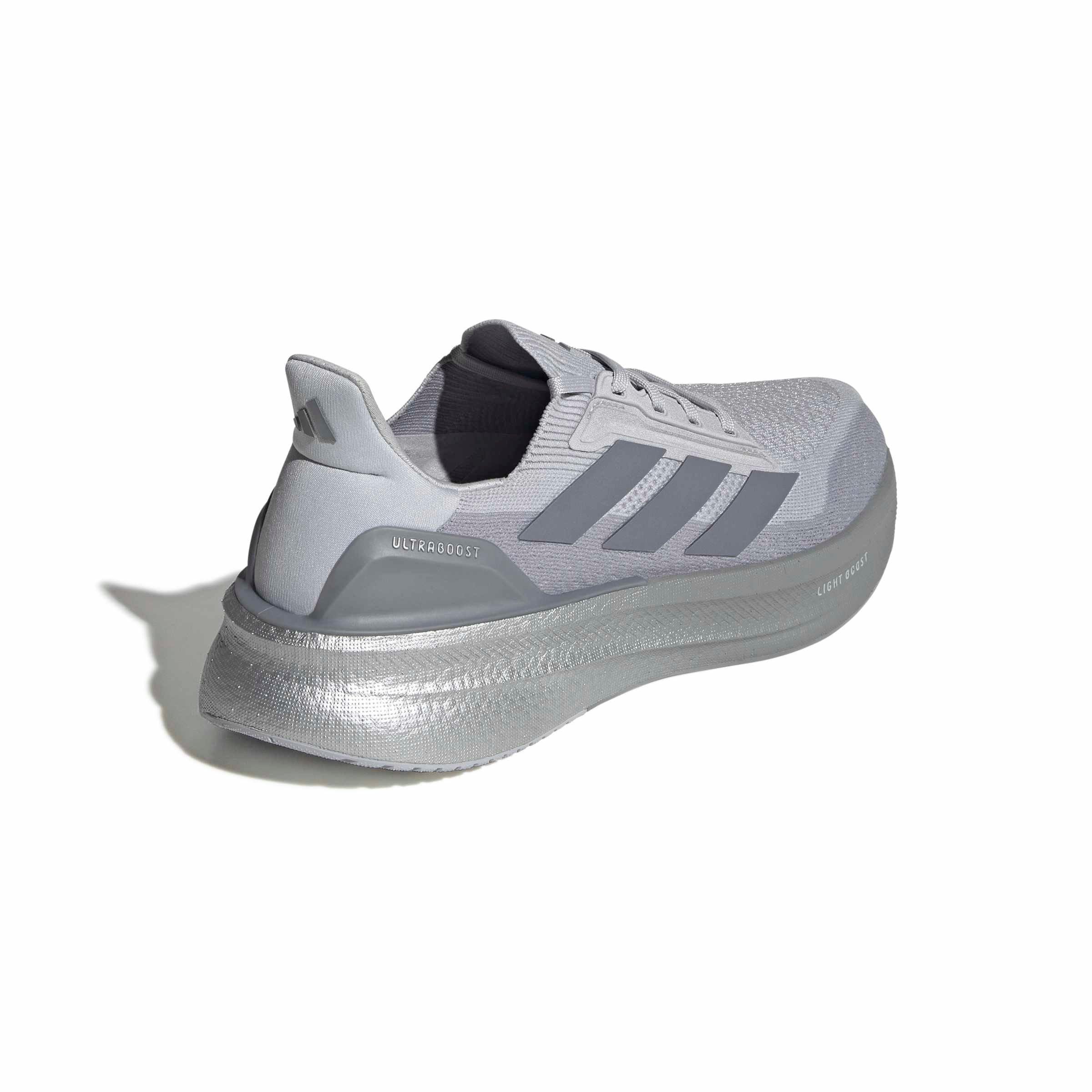 adidas Ultraboost 5x "Lgh Solid Grey/Grey/Halo Silver" Men's Running Shoe - GREY/GREY/SILVER Thumbnail View 4
