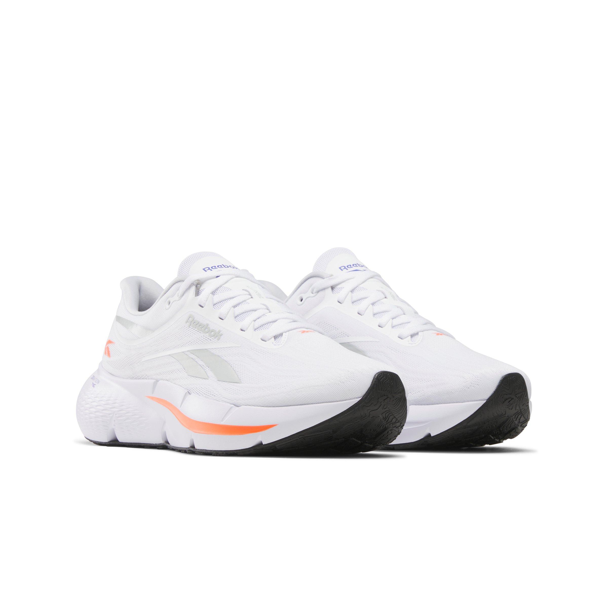 Reebok Zignition "White/Silver/Orange" Men's Running Shoe - WHITE/SILVER/ORANGE Thumbnail View 2
