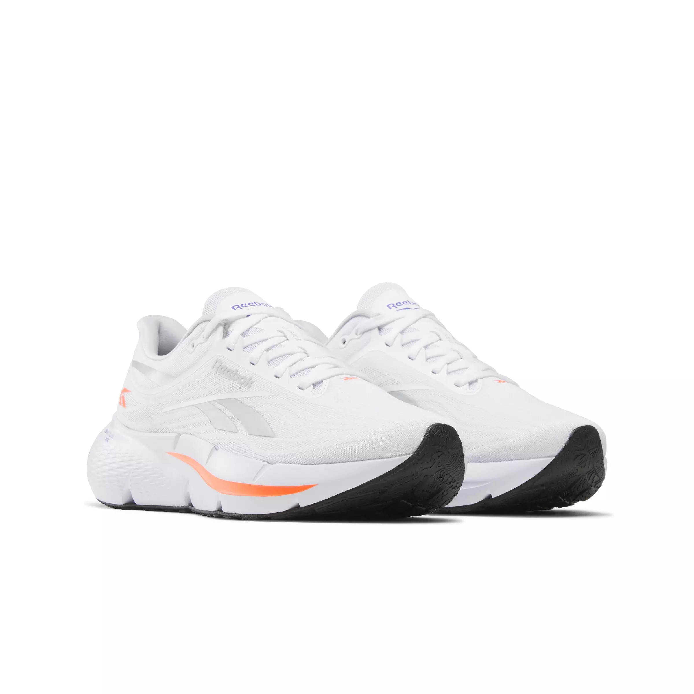 Reebok Zignition "White/Silver/Orange" Men's Running Shoe - WHITE/SILVER/ORANGE