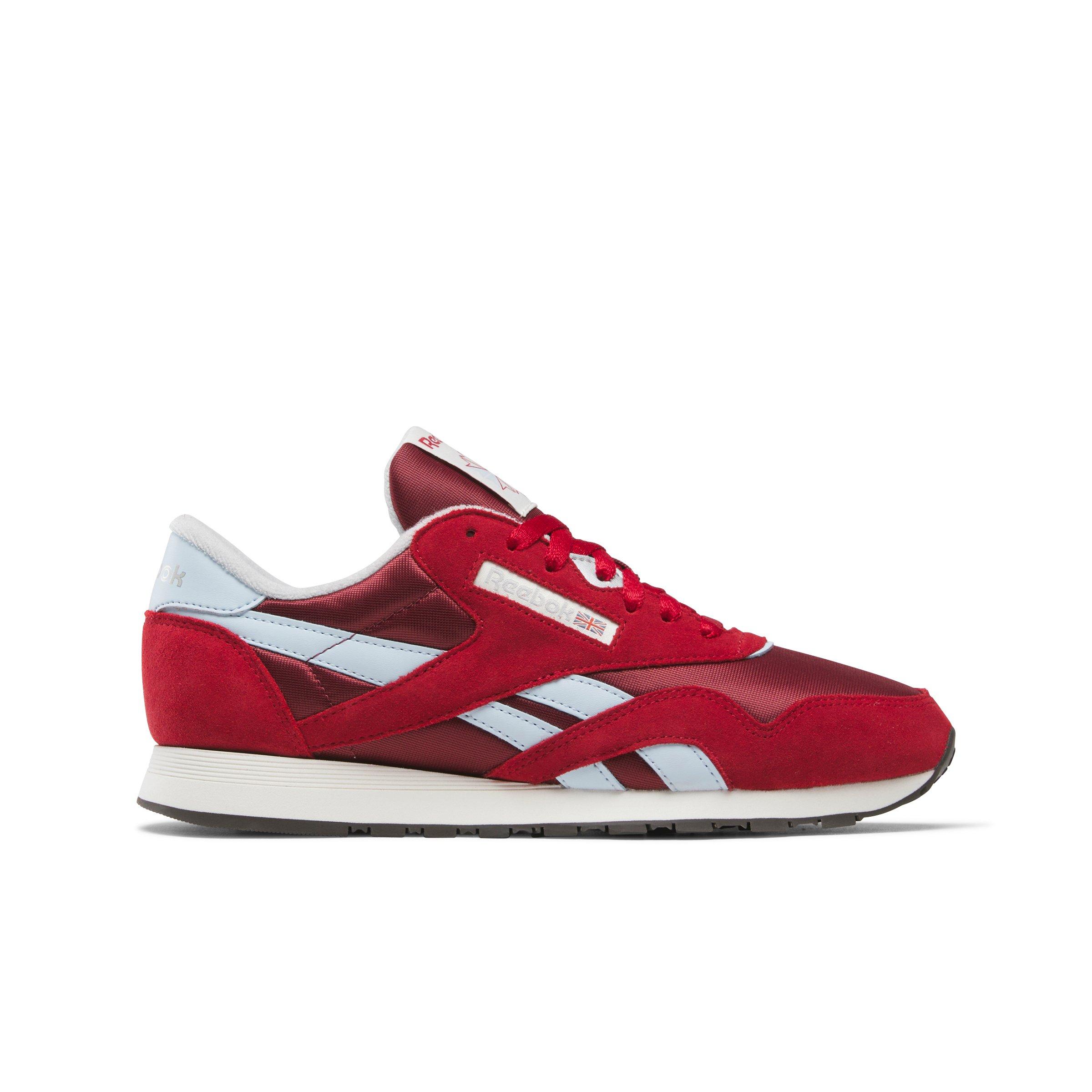 Reebok Classic Nylon "Maroon/Red/White" Men's Shoe - MAROON/RED/WHITE Thumbnail View 1