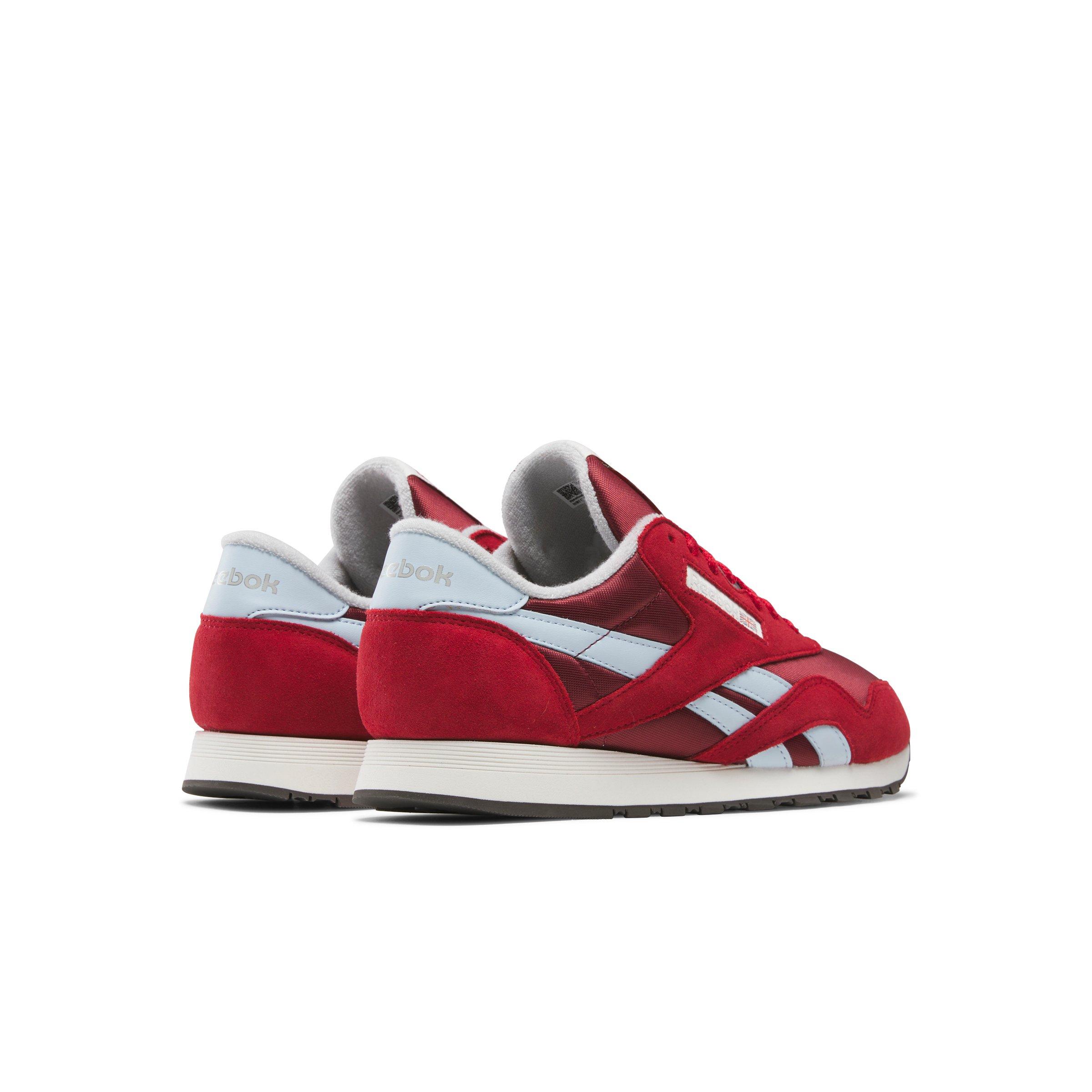 Reebok Classic Nylon "Maroon/Red/White" Men's Shoe - MAROON/RED/WHITE Thumbnail View 3