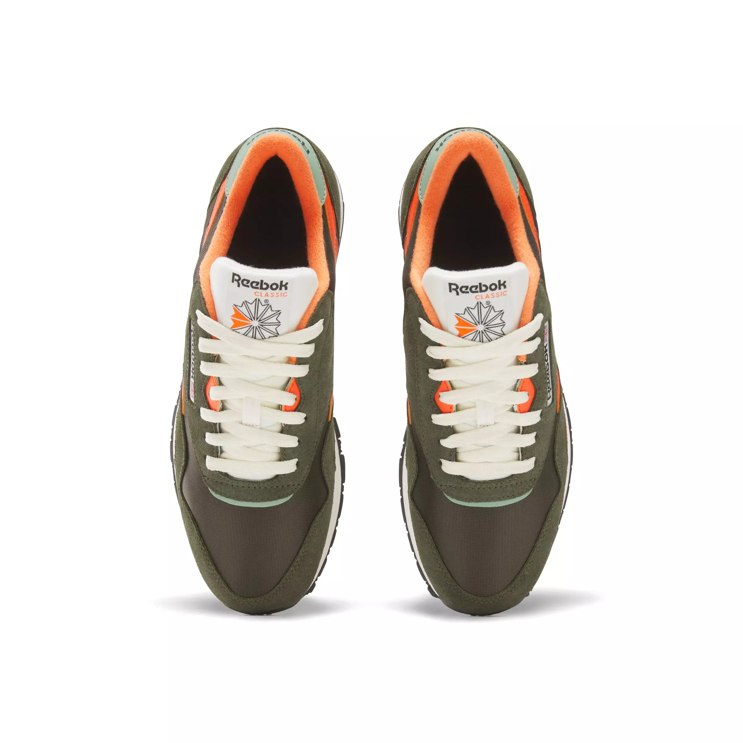 Reebok Classic Nylon "Olive/Orange" Men's Shoe - OLIVE/ORANGE