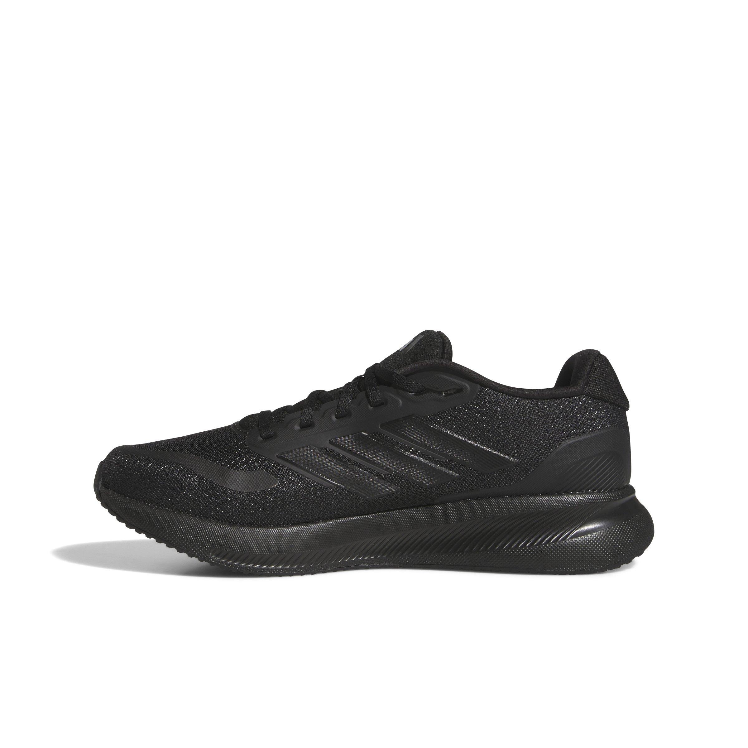adidas Runfalcon 5 "Core Black/Core Black/Ftwr White" Men's Wide Running Shoe - BLACK/BLACK/WHITE Thumbnail View 2