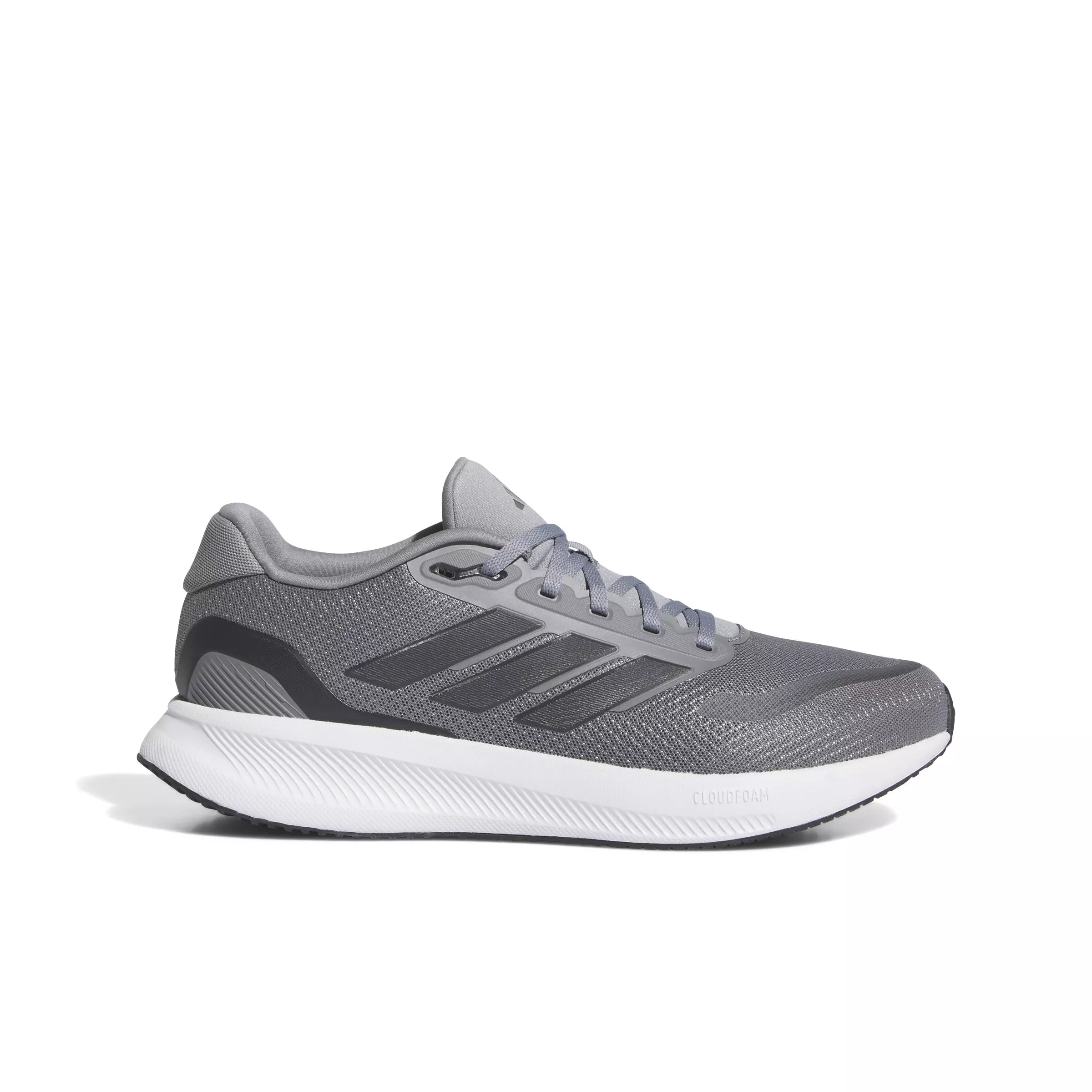 adidas Runfalcon 5 "Grey Three/Carbon/Ftwr White" Men's Wide Running Shoe - GREY/CARBON/WHITE