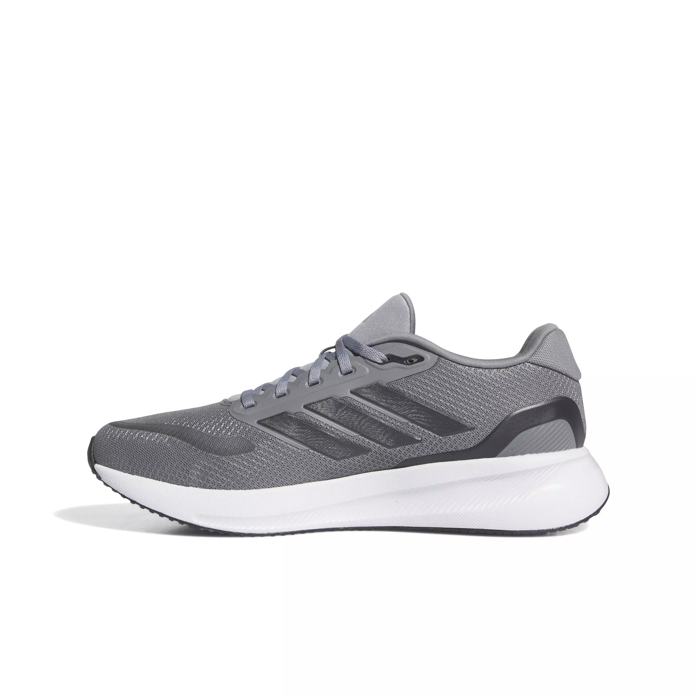 adidas Runfalcon 5 "Grey Three/Carbon/Ftwr White" Men's Wide Running Shoe - GREY/CARBON/WHITE