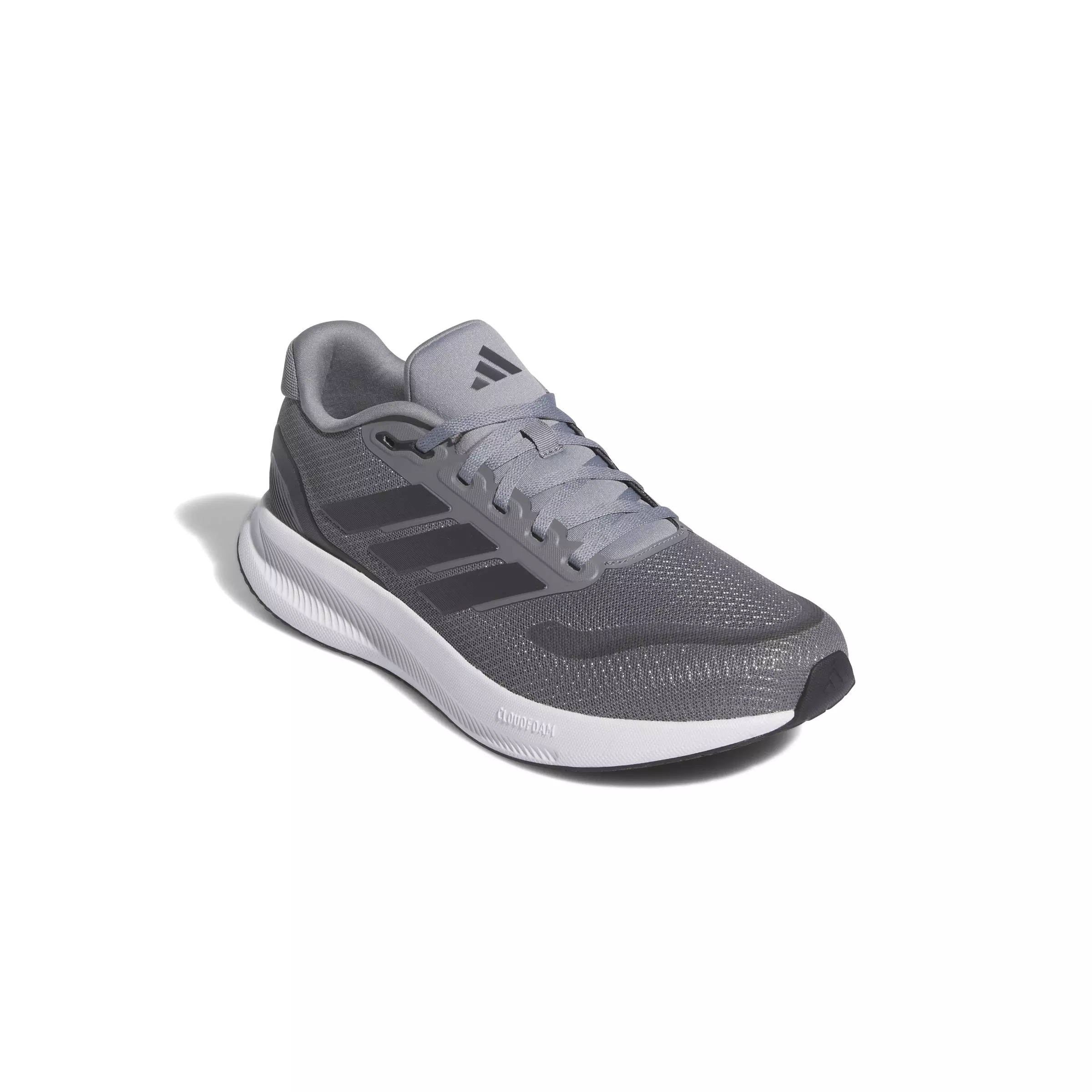 adidas Runfalcon 5 "Grey Three/Carbon/Ftwr White" Men's Wide Running Shoe - GREY/CARBON/WHITE