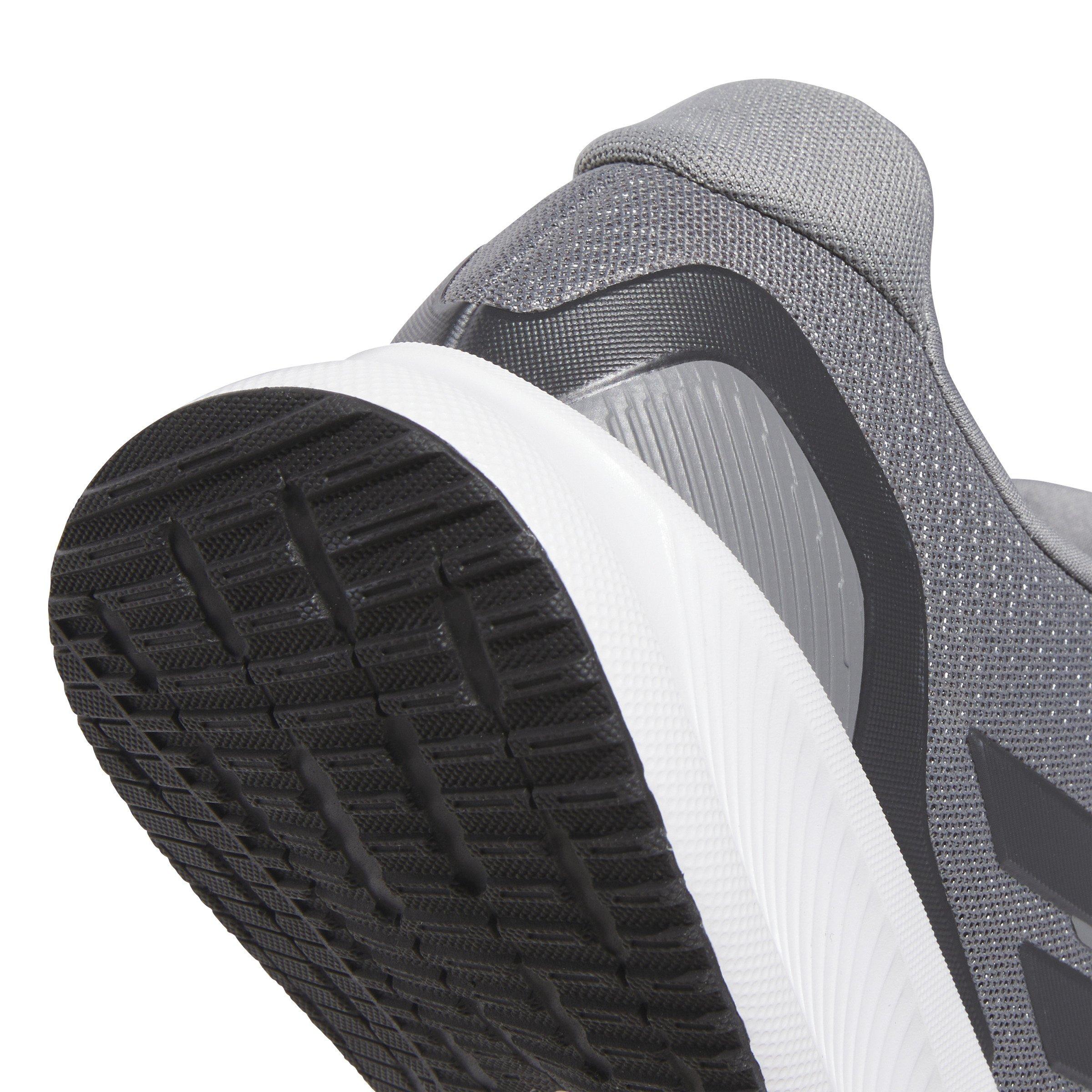 adidas Runfalcon 5 "Grey Three/Carbon/Ftwr White" Men's Wide Running Shoe - GREY/CARBON/WHITE Thumbnail View 8